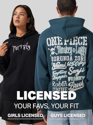 Licensed. Your Favs, Your Fit