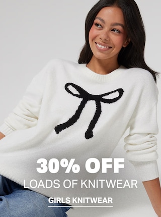 30% off Loads Of Girls Knitwear