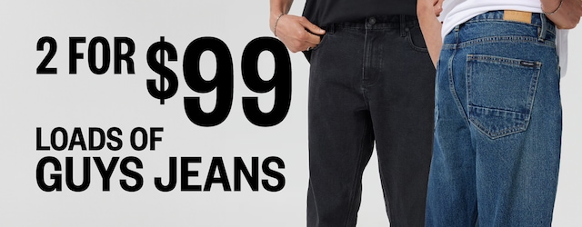 2 For $99 Loads Of Guys Jeans