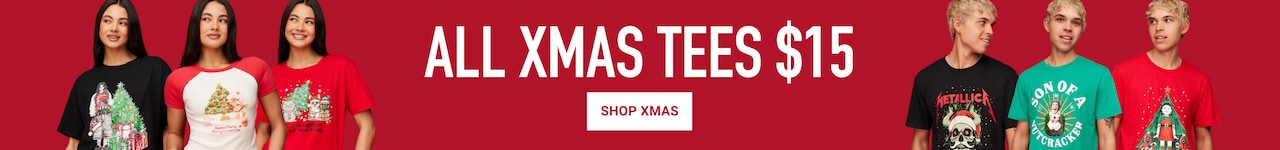 All Xmas Tees $15