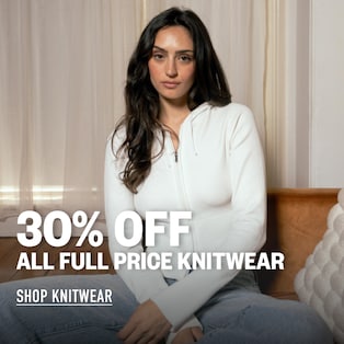 30% Off All Full Price Knitwear