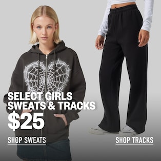 2 For $50 Selected Girls Sweats & Tracks