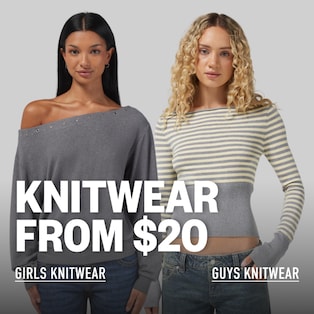 Knitwear From $20