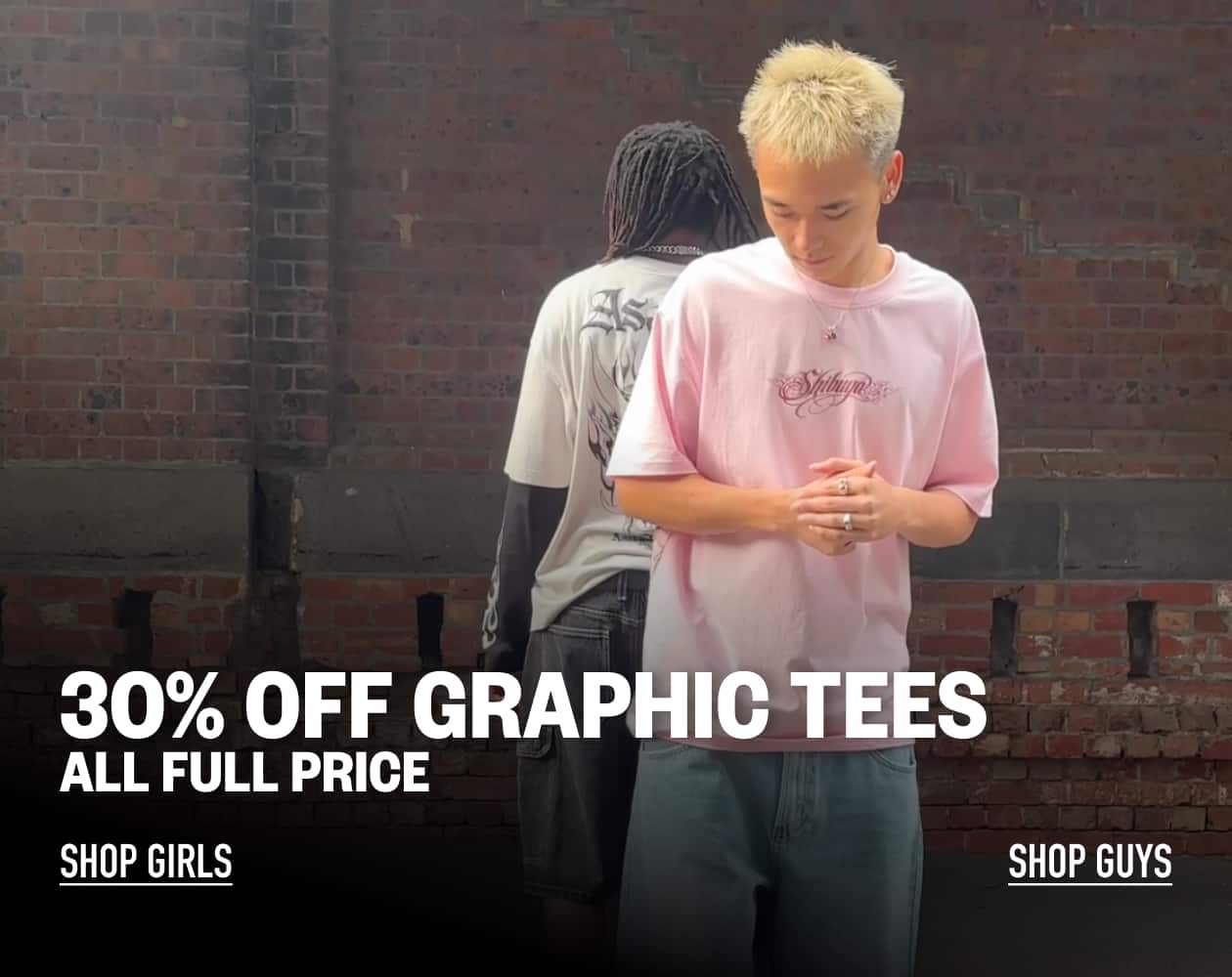 30% Off Graphic Tees