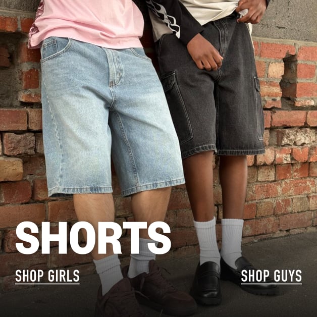 Shorts. Shop Girls. Shop Guys