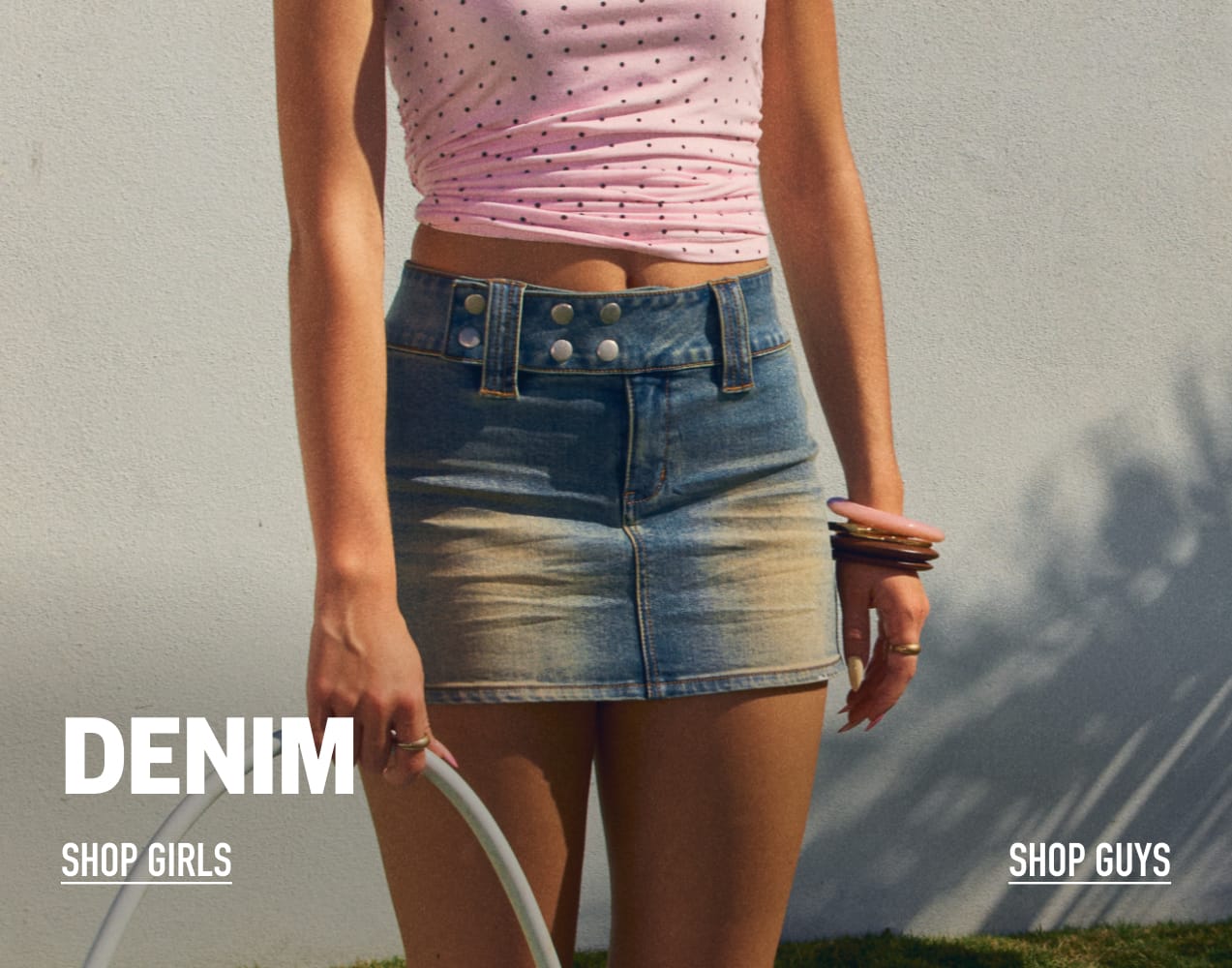 Denim. Shop Girls. Shop Guys.