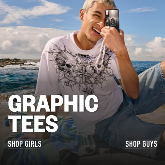 Graphic Tees. Shop Girls. Shop Guys
