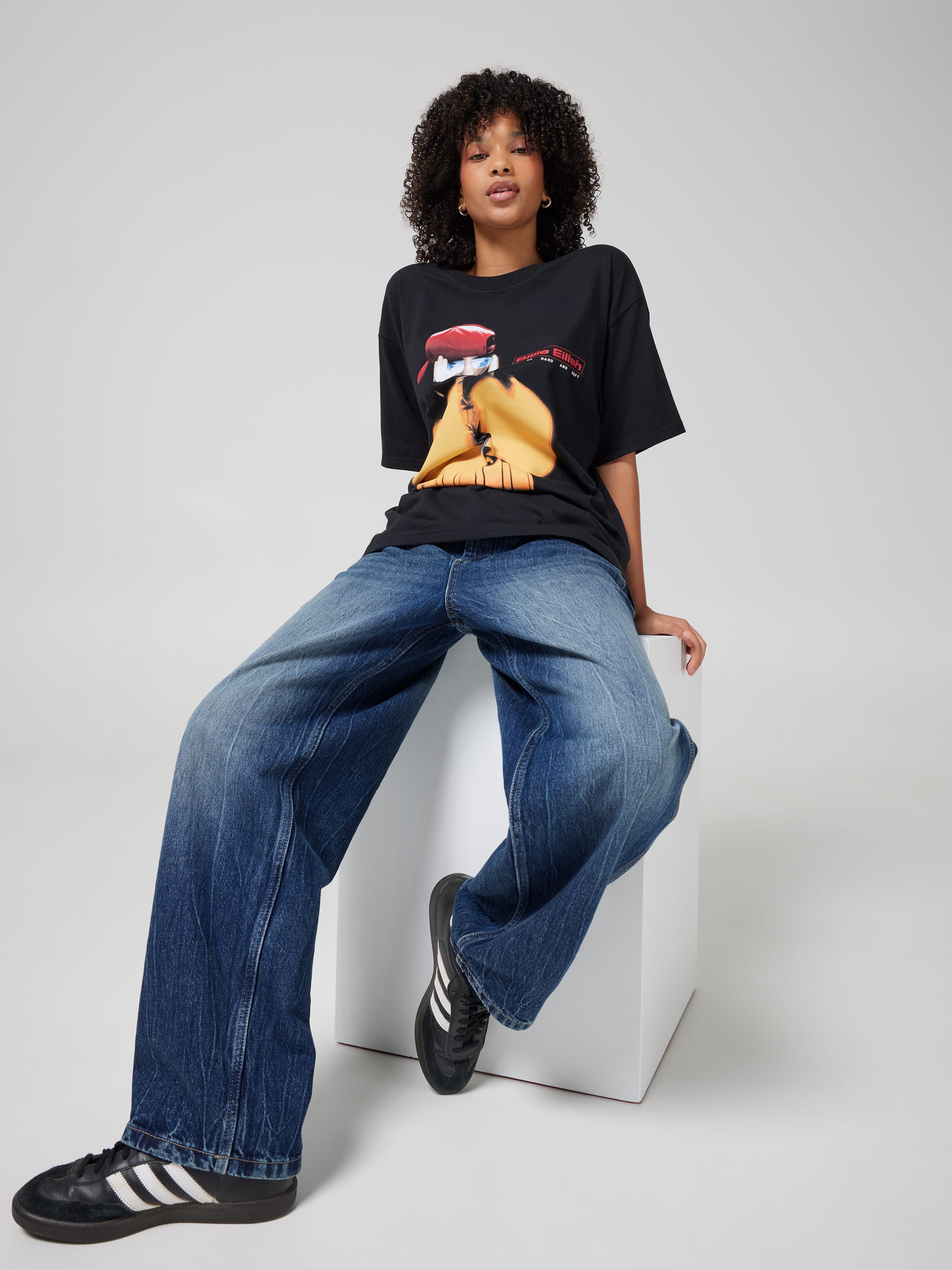 Music Billie Blur Oversized Tee