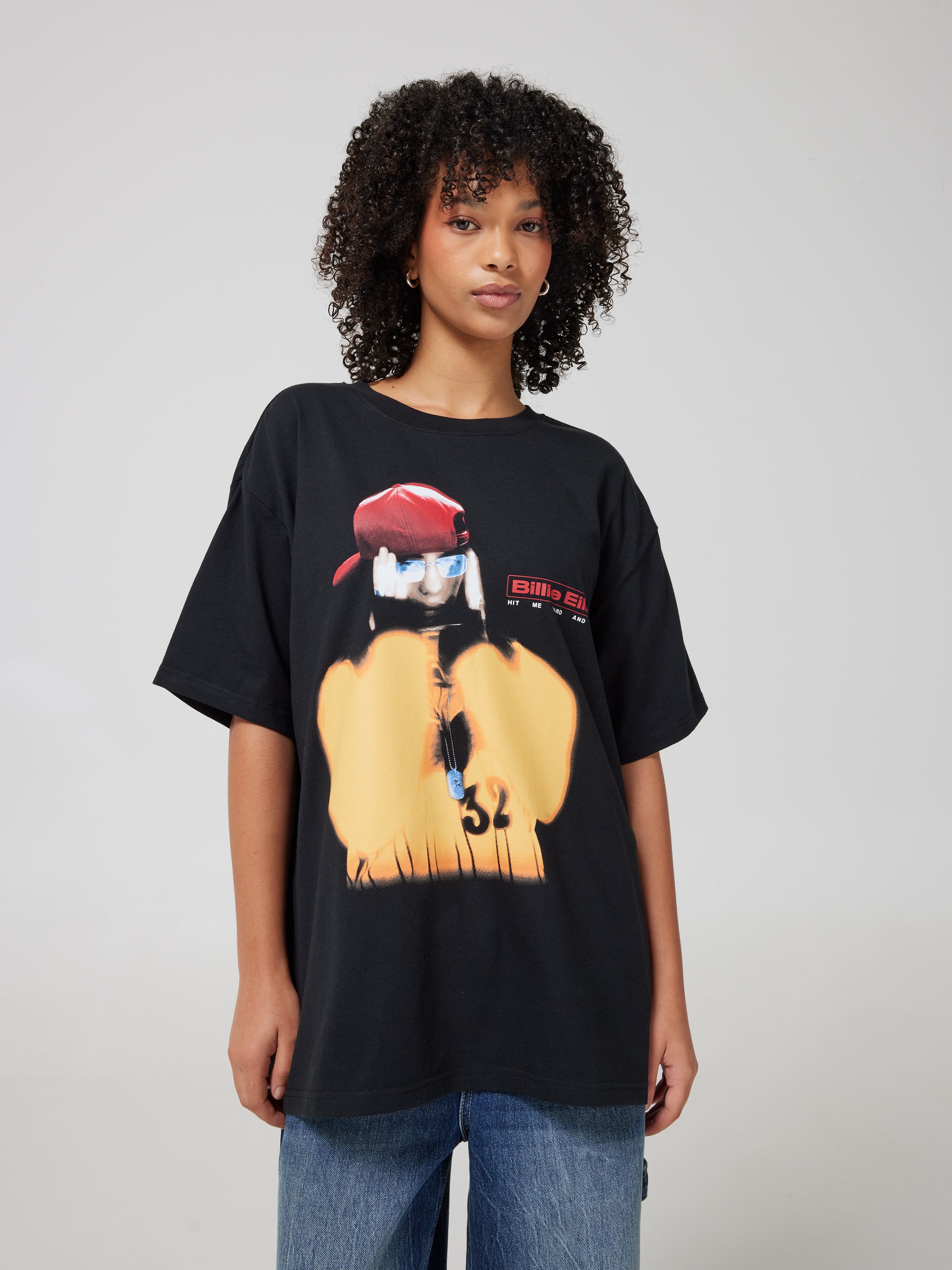 Music Billie Blur Oversized Tee