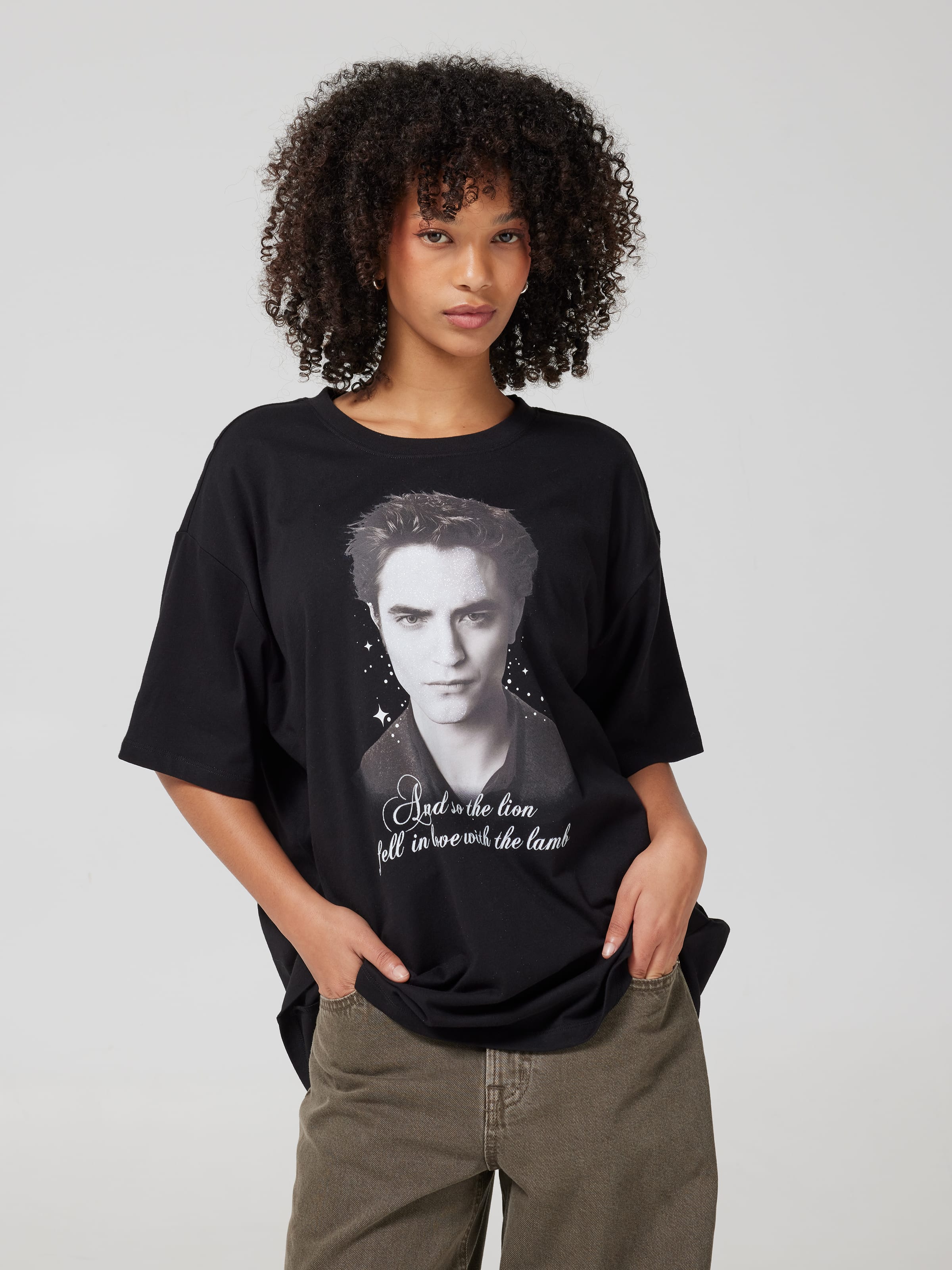 Twilight Lion & Lamb Oversized Tee