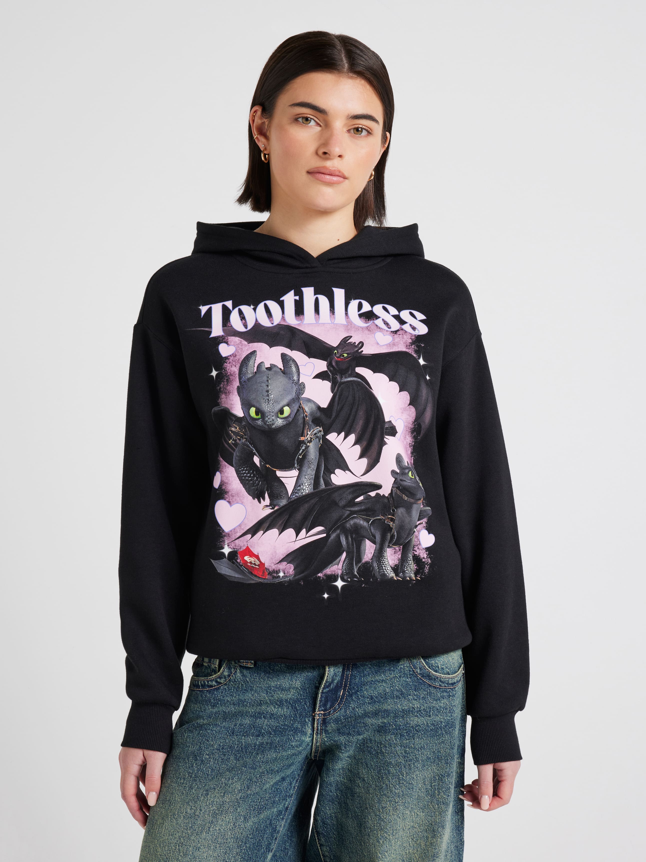 How To Train Your Dragon Toothless Oversized Hoodie