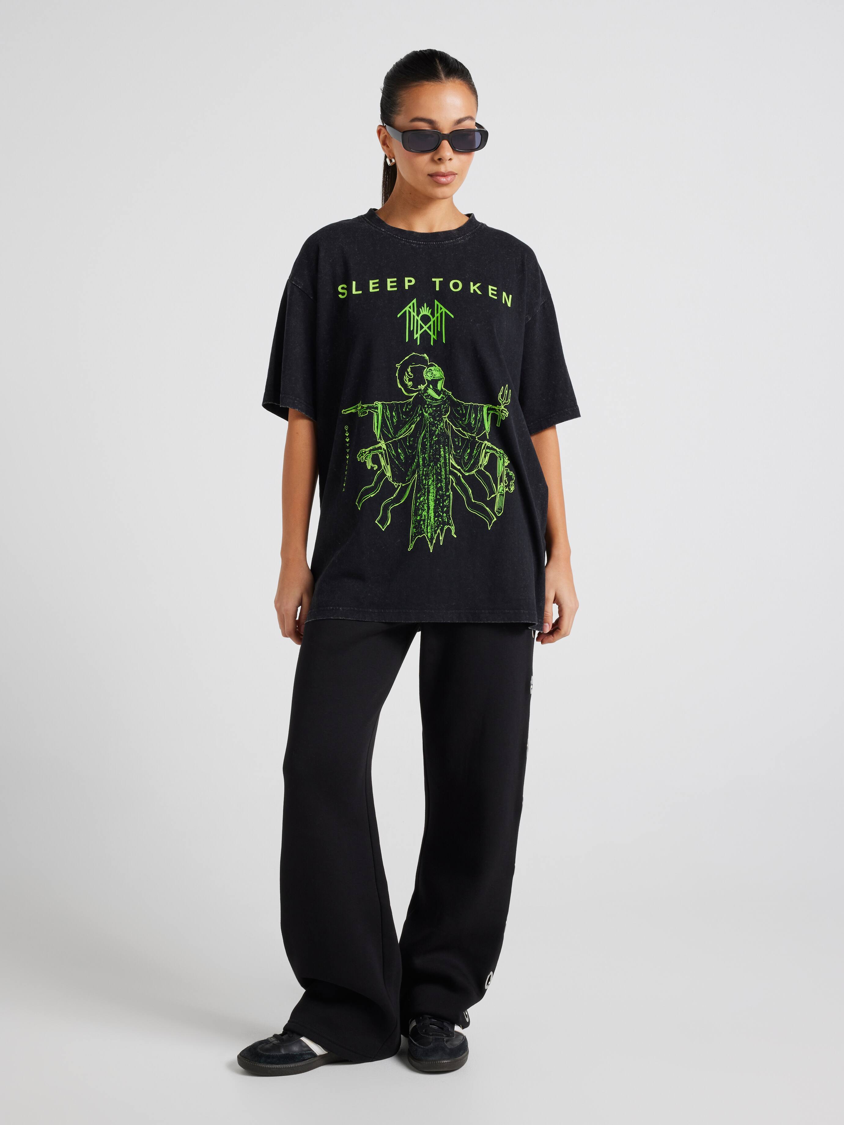 Music Sleep Token Neon Oversized Tee
