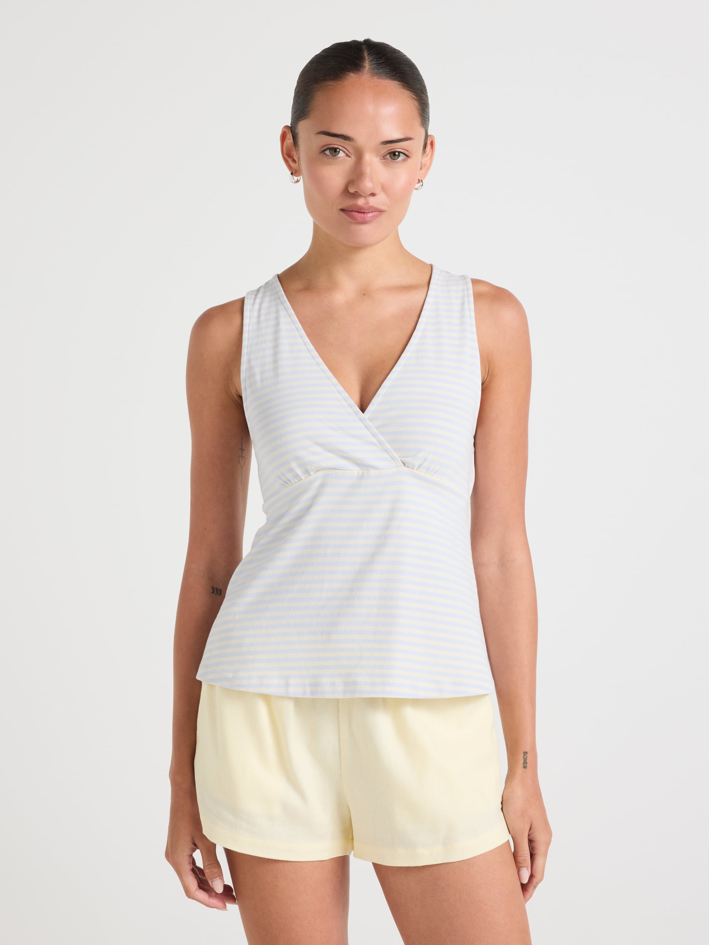 A Line Cross Over Top