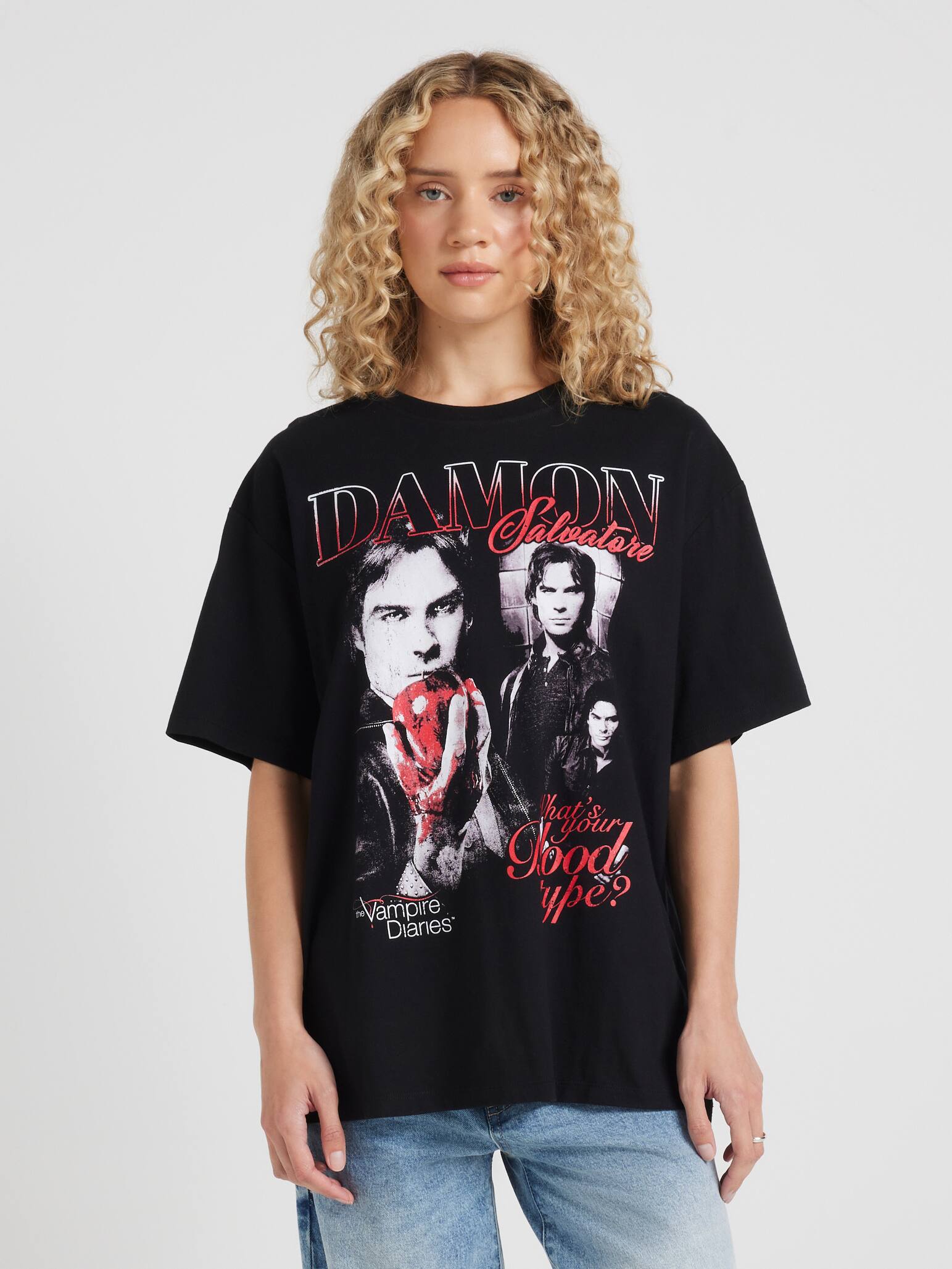 Vampire Diaries Damon Oversized Tee