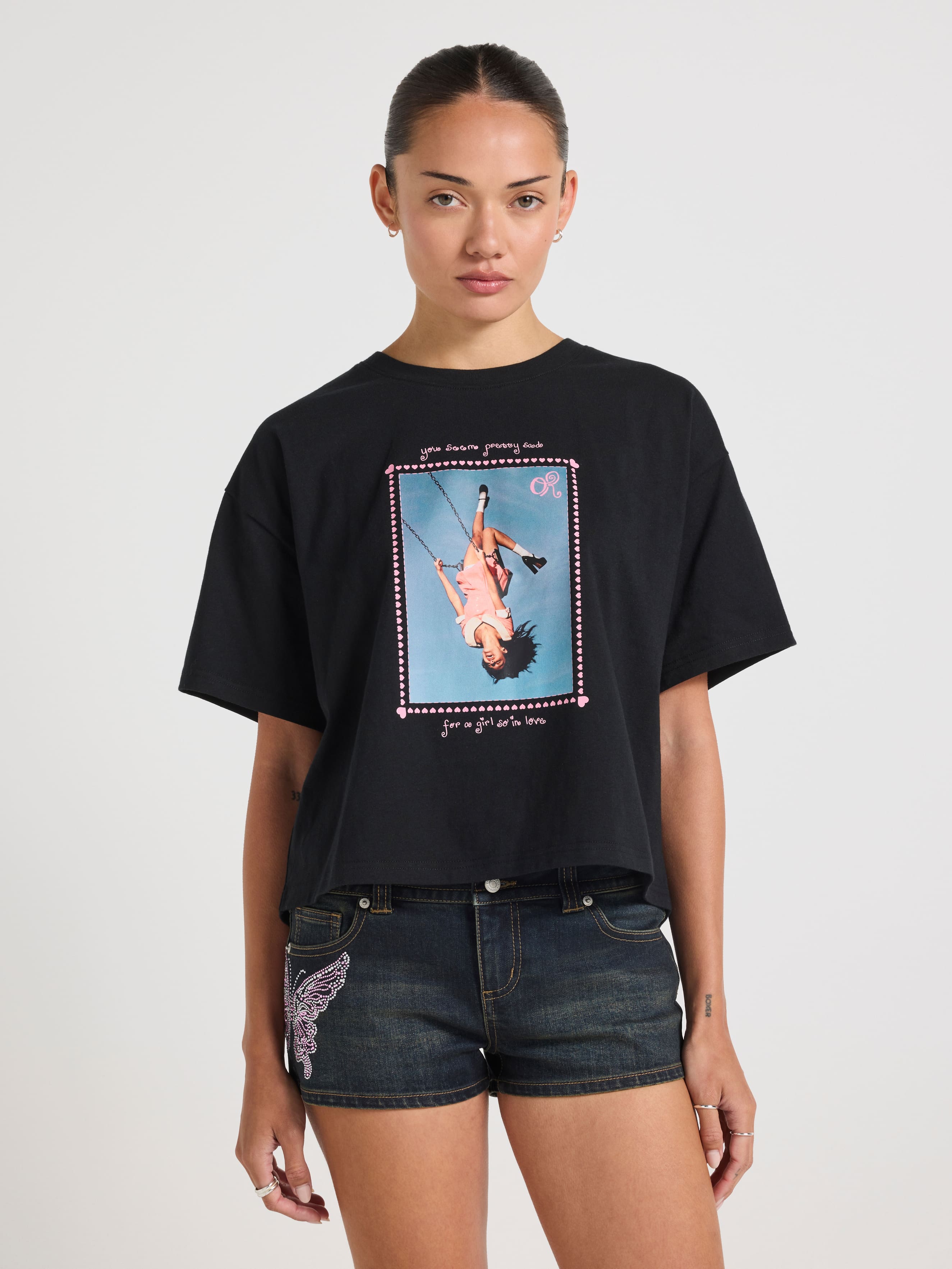 Music Olivia Rodrigo Swing Boxy Tee