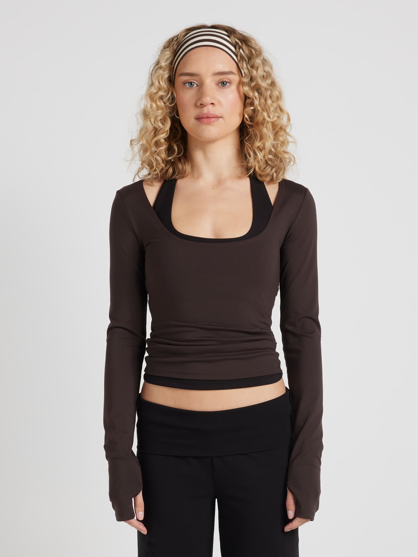 Lounge Layering Long Sleeve Top