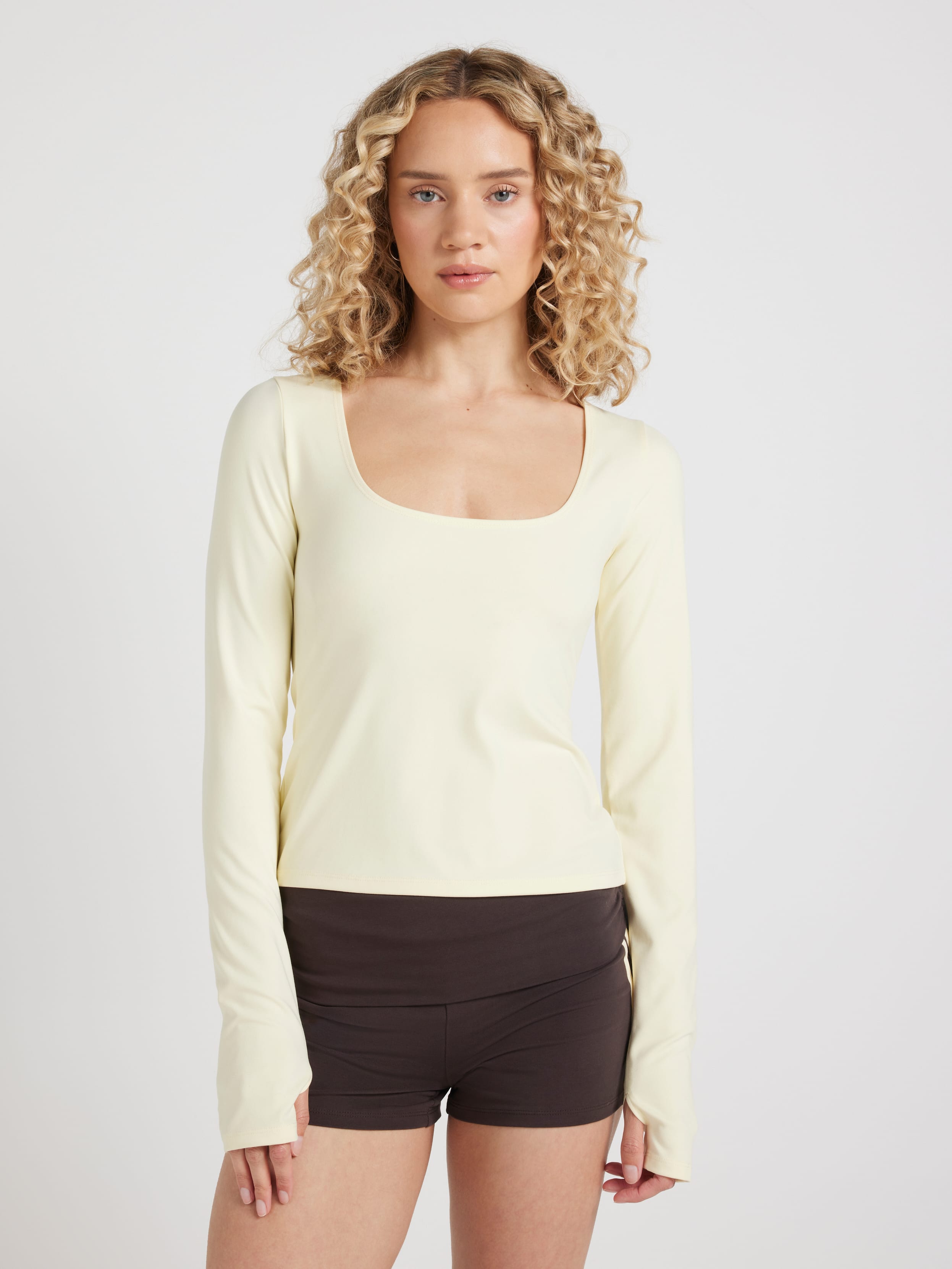 Lounge Layering Long Sleeve Top