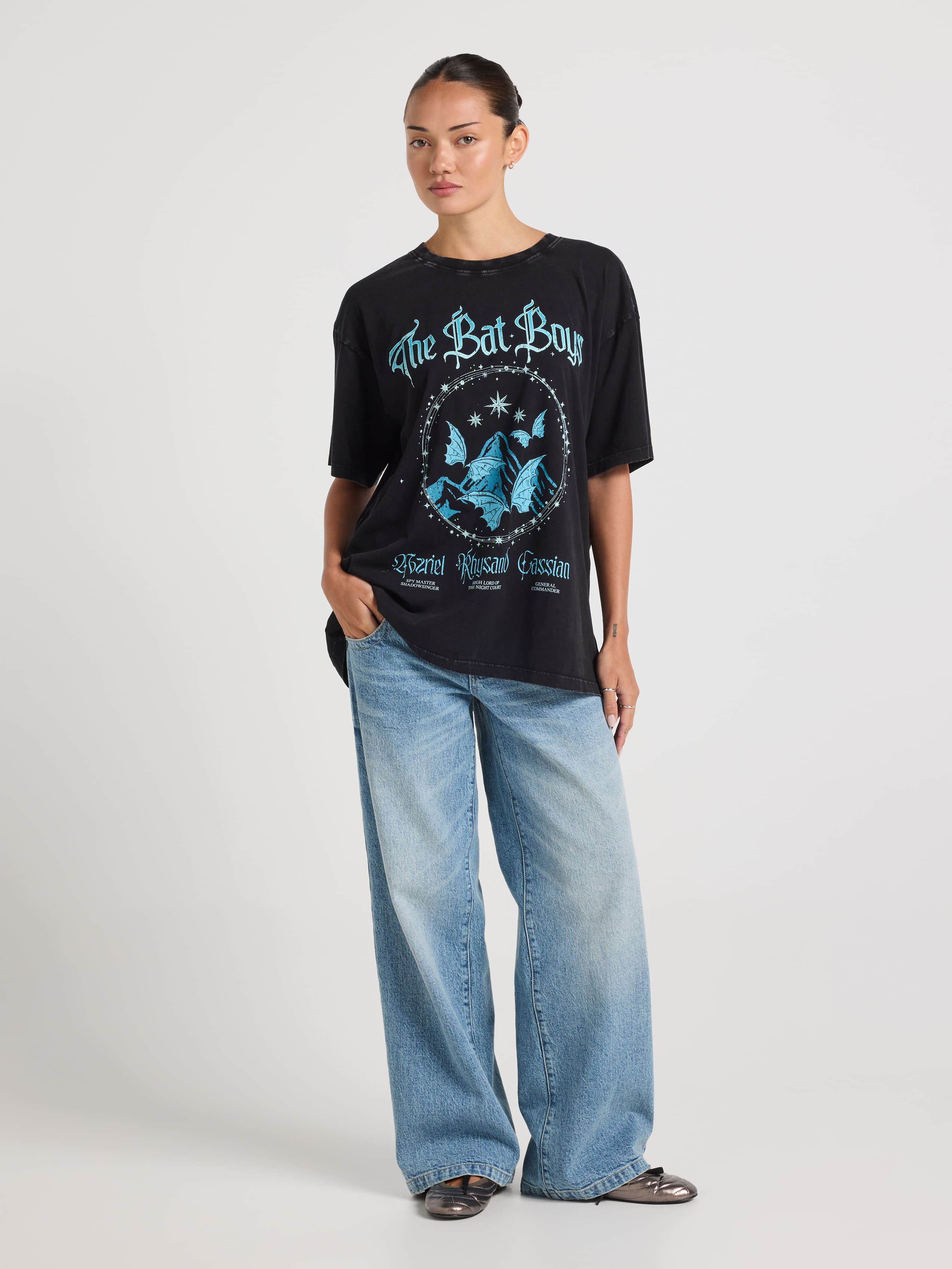 Acotar Bat Boys Oversized Tee