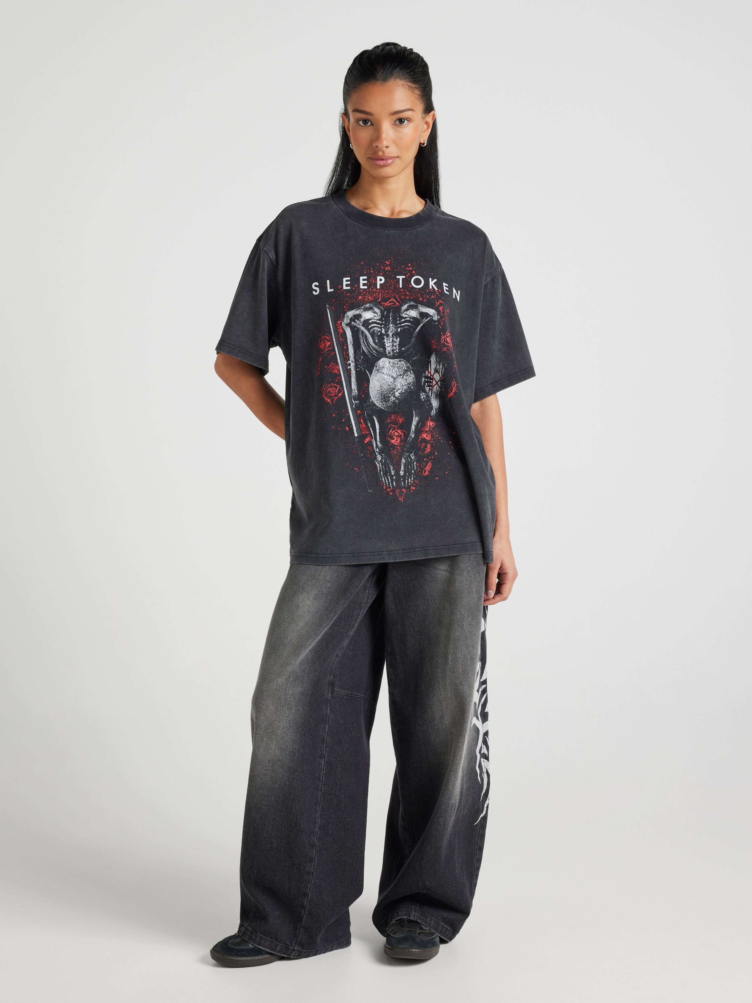 Music Sleeptokn Skltn Oversized Tee