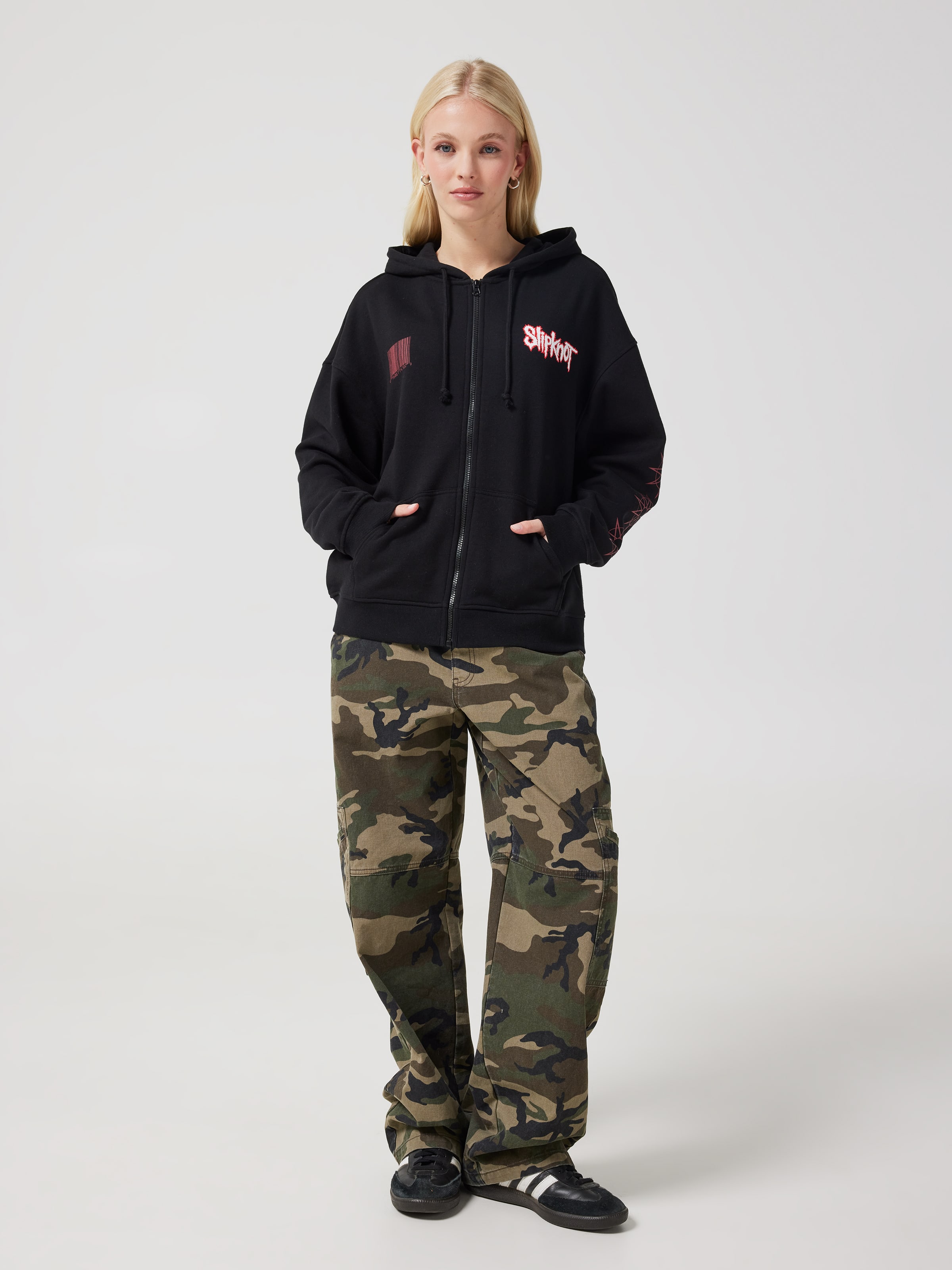 Slipknot Os Zip Thru Hoodie