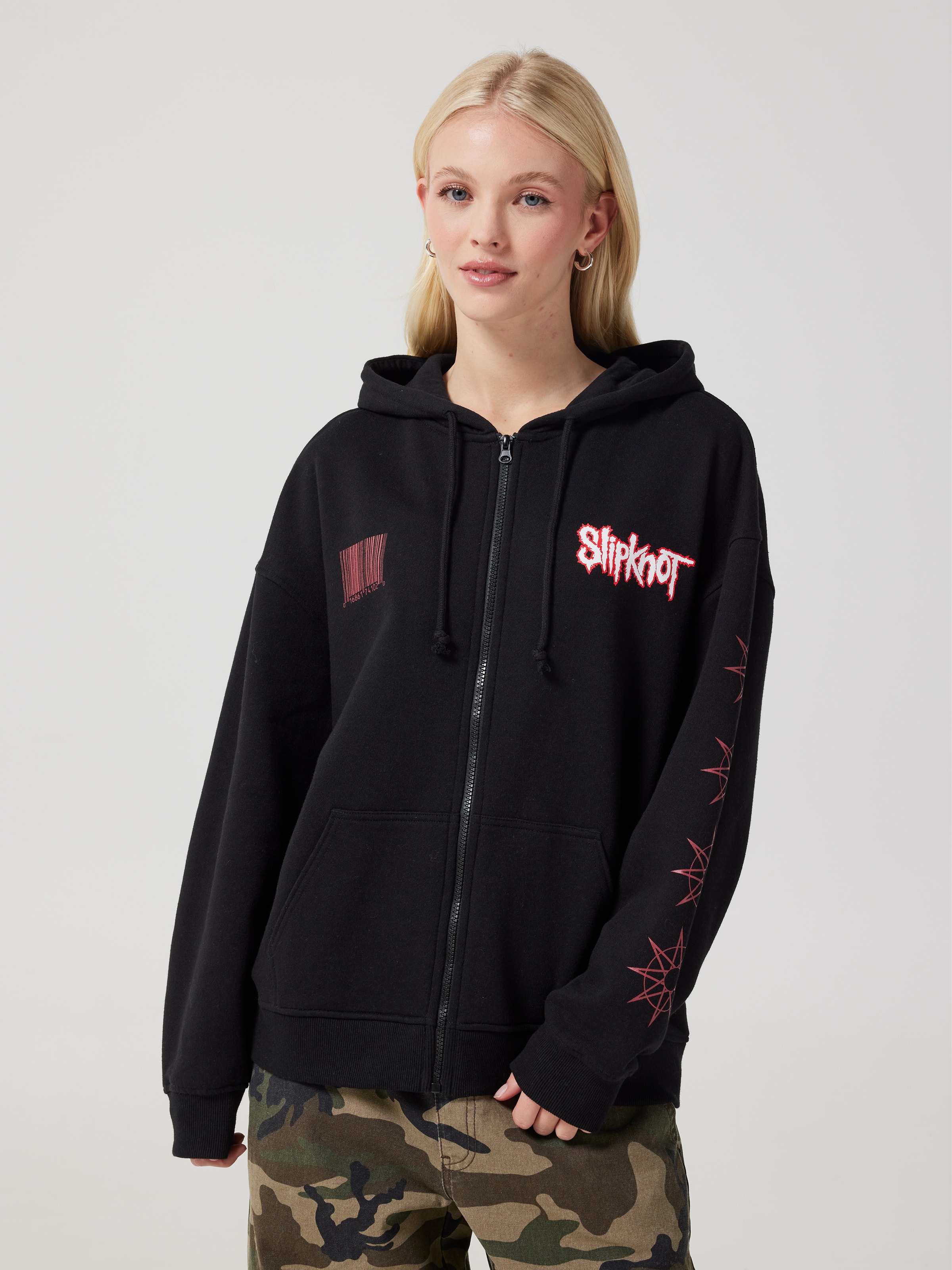 Slipknot Os Zip Thru Hoodie