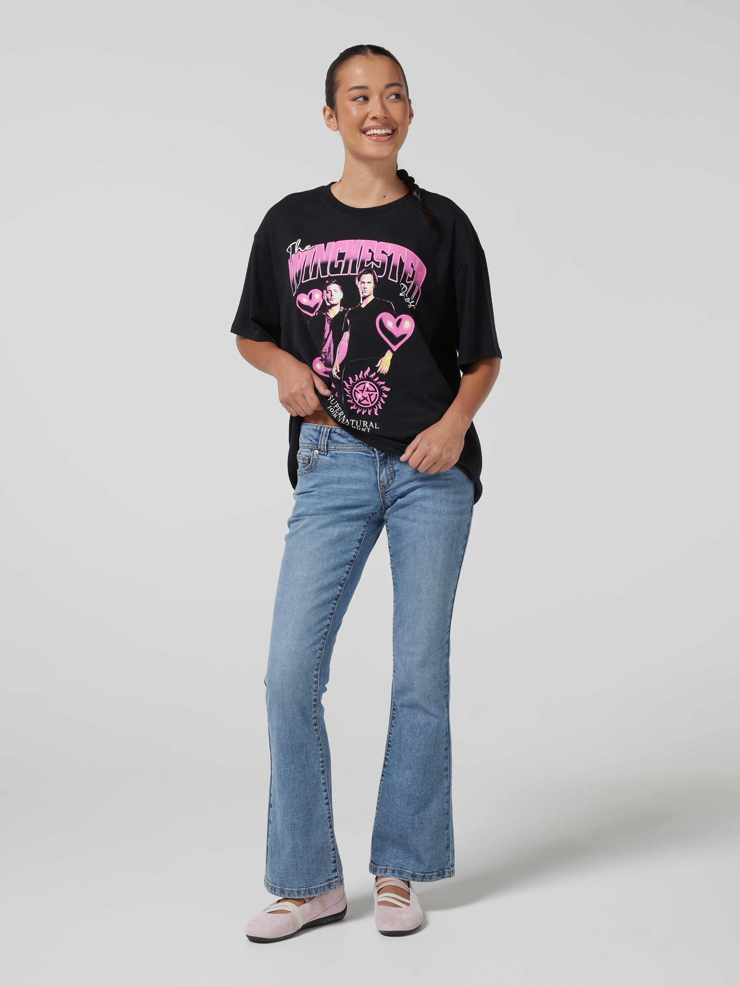 Supernatural Winchester Bros Oversized Tee