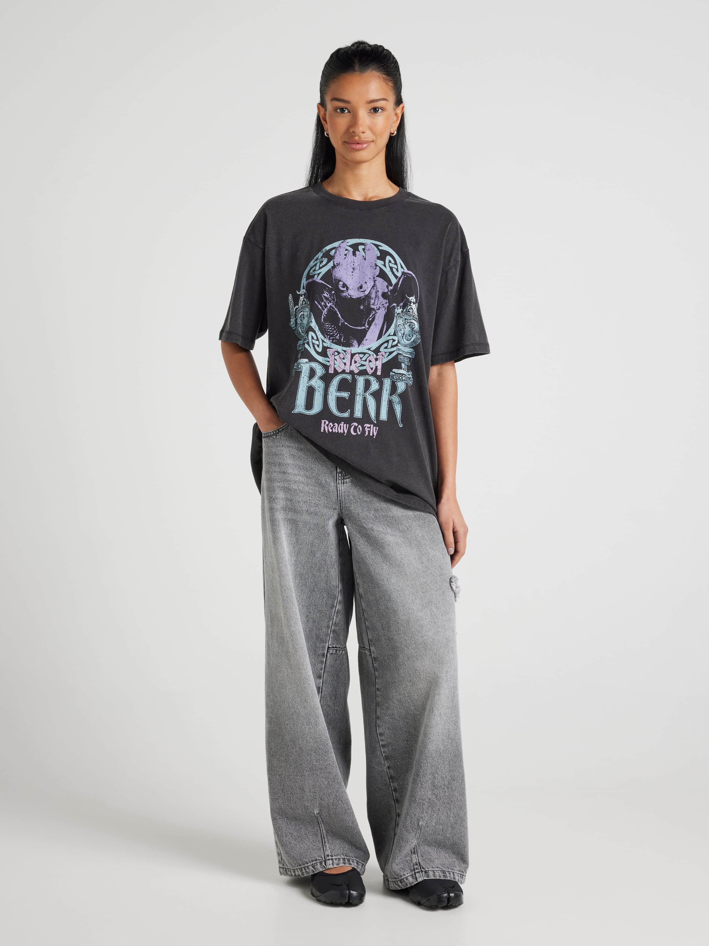 How To Train Your Dragon Isle Of Berk Oversized Tee