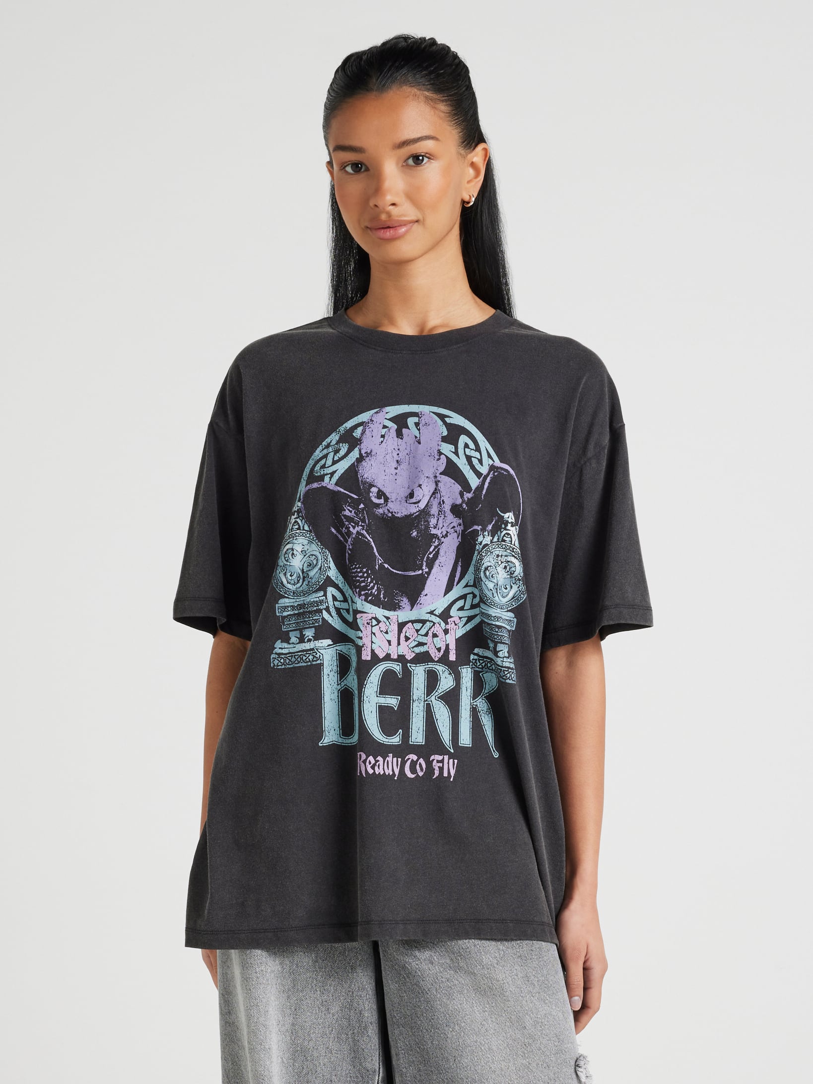 How To Train Your Dragon Isle Of Berk Oversized Tee