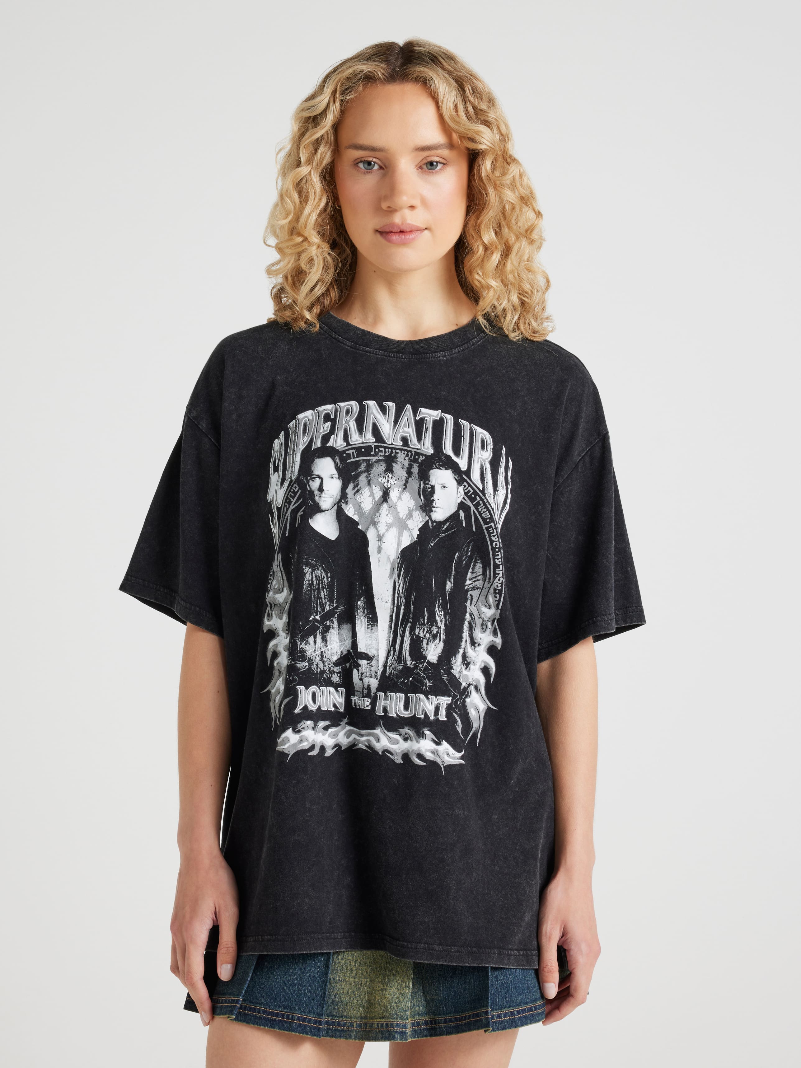 Superntural Poster Oversized Tee