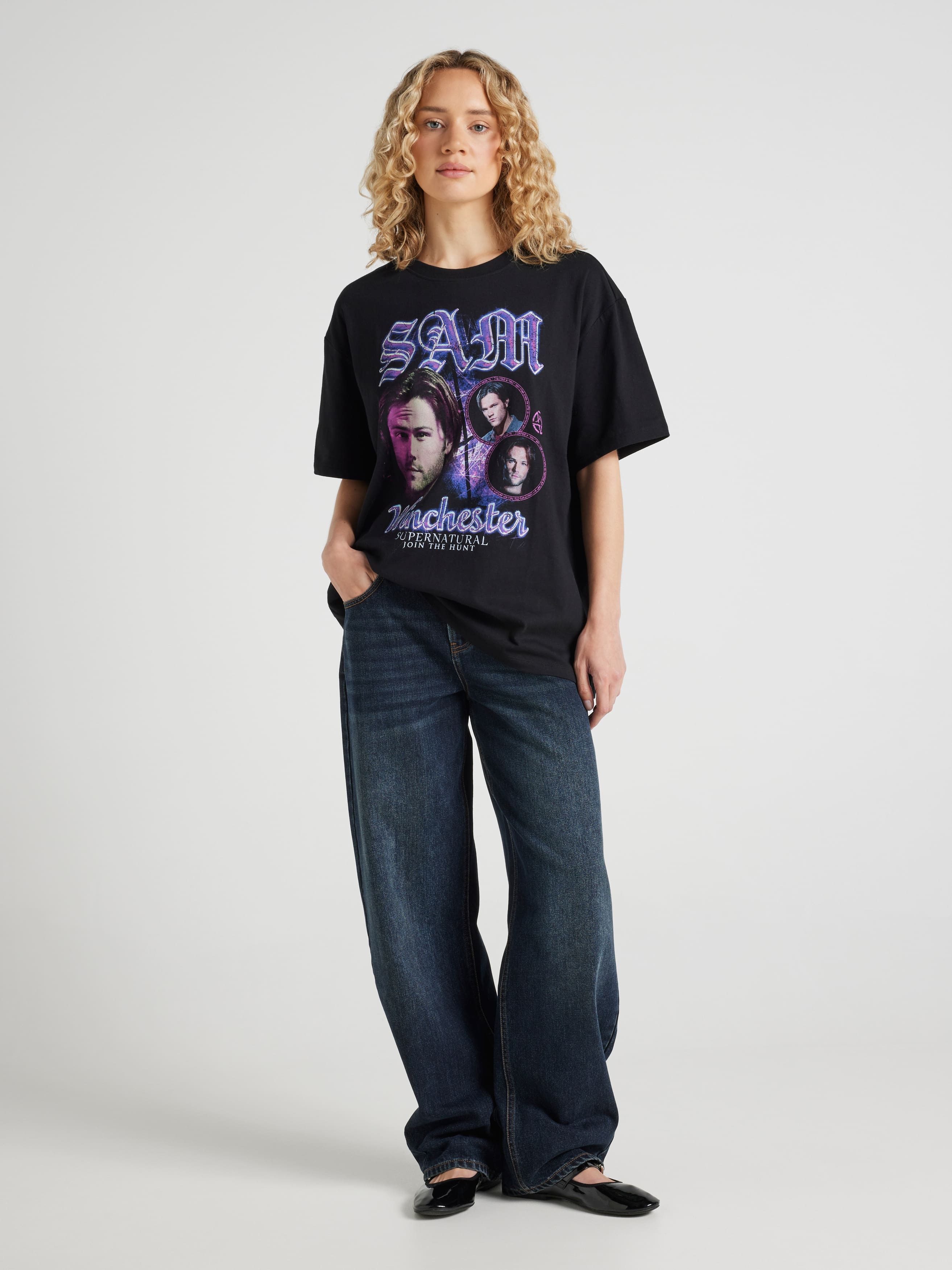 Supernatural Sam Oversized Tee