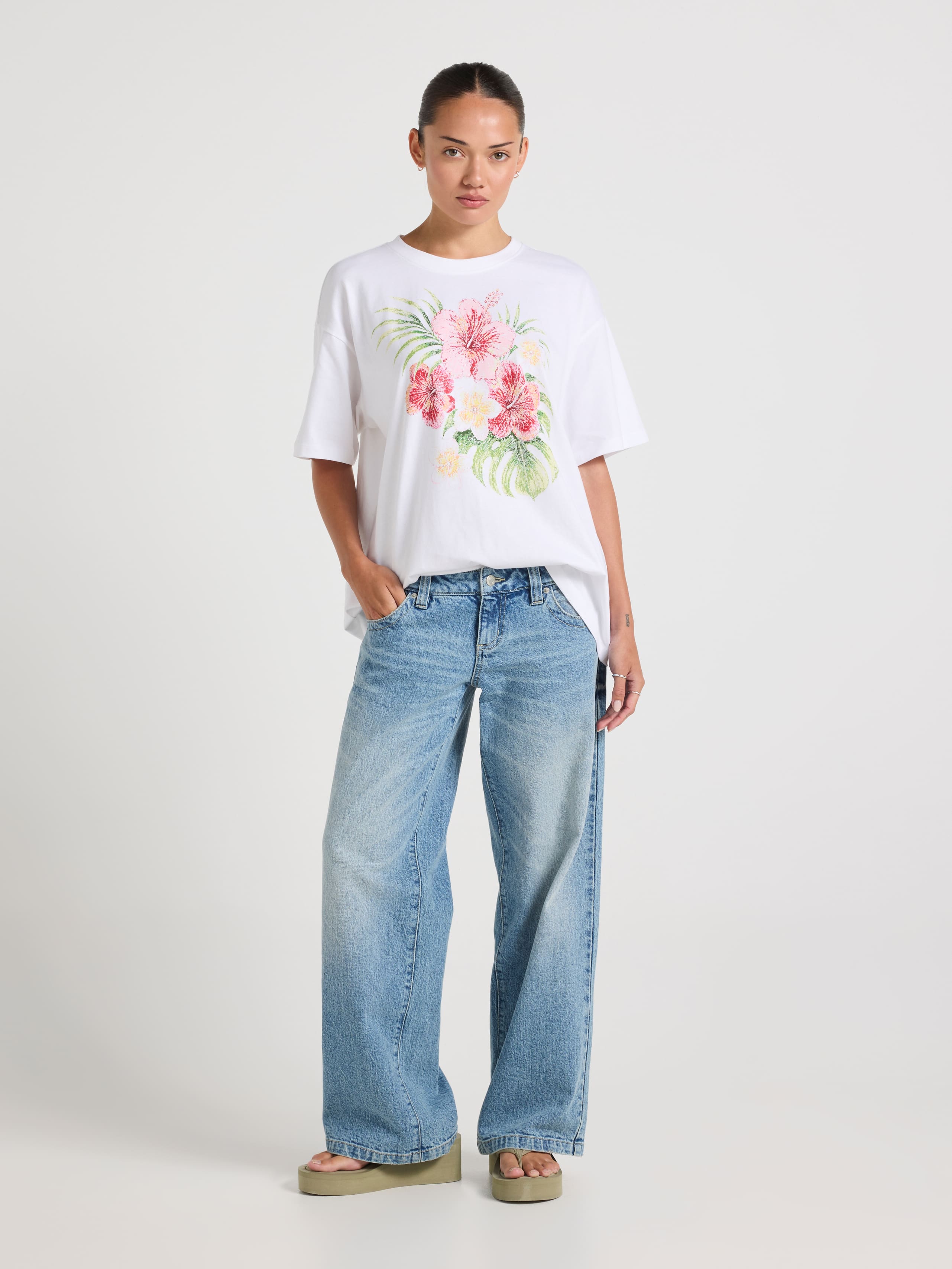 Island Vibes Oversized Tee