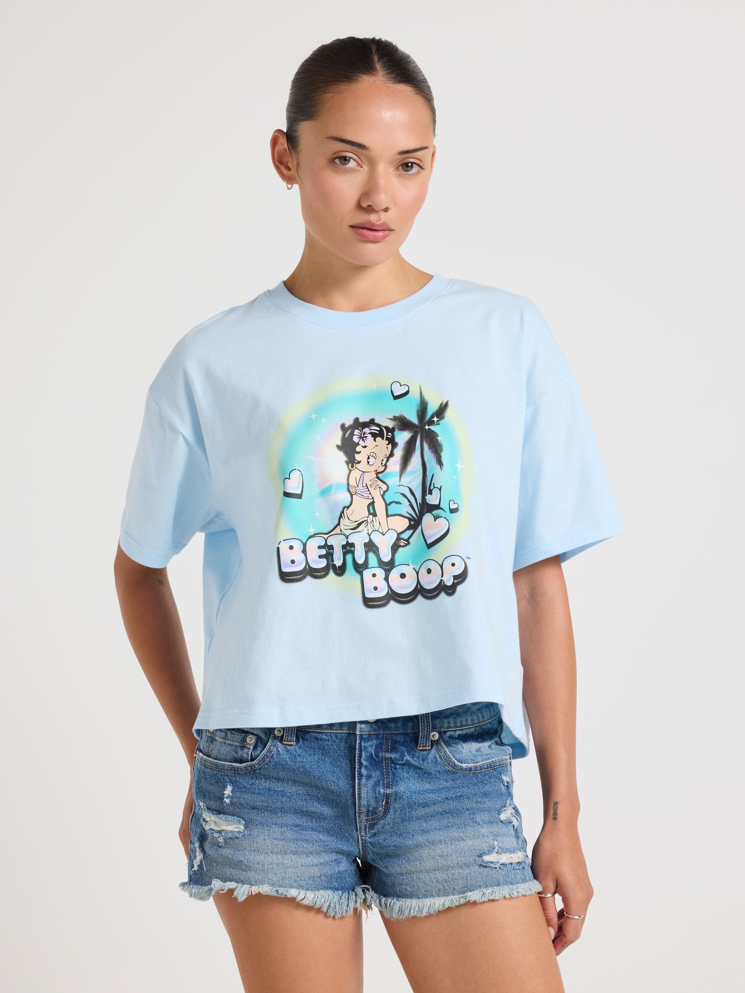 Betty Boop Island Boxy Tee