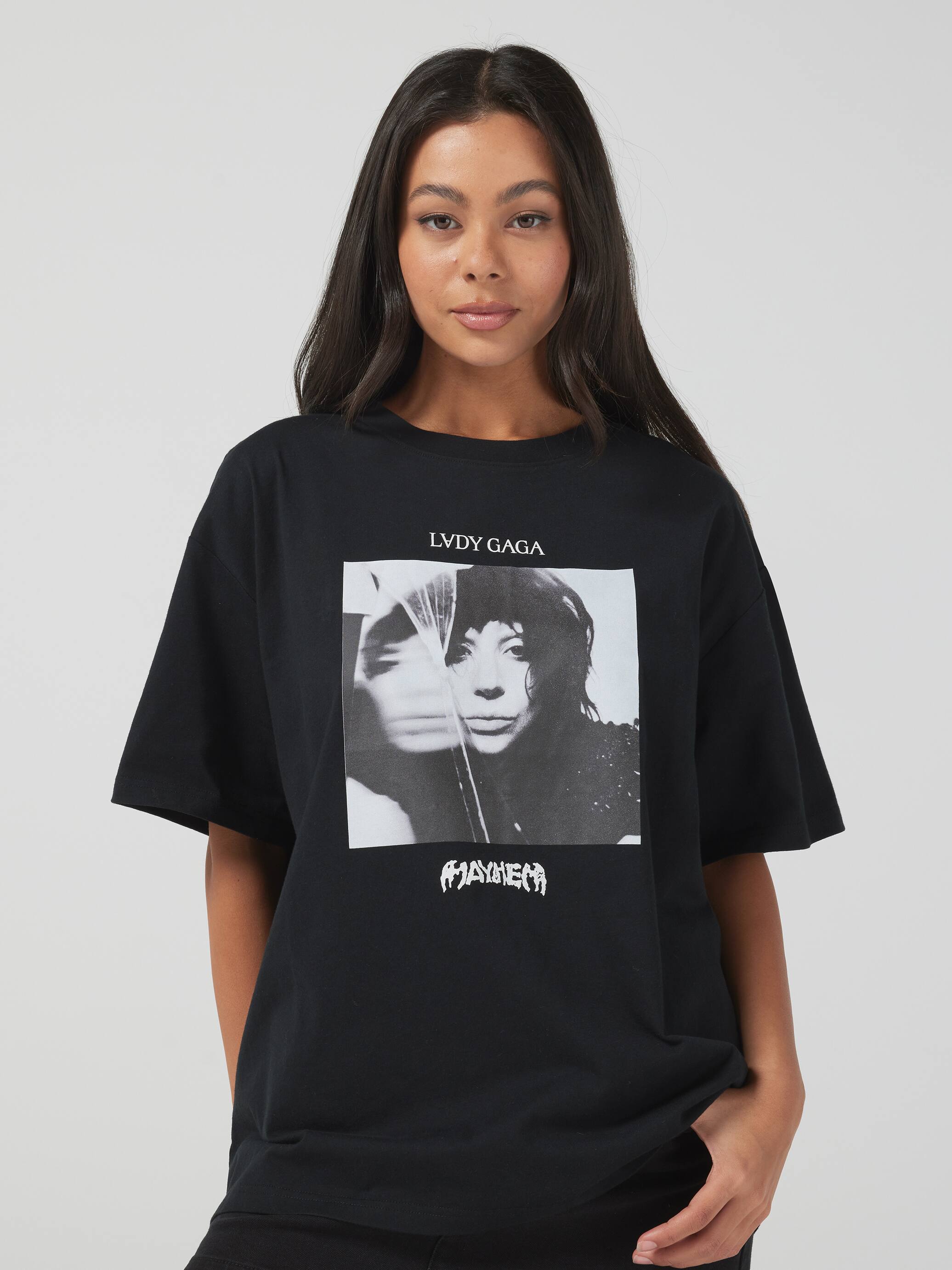 Music Lady Gaga Mayhem Oversized Tee