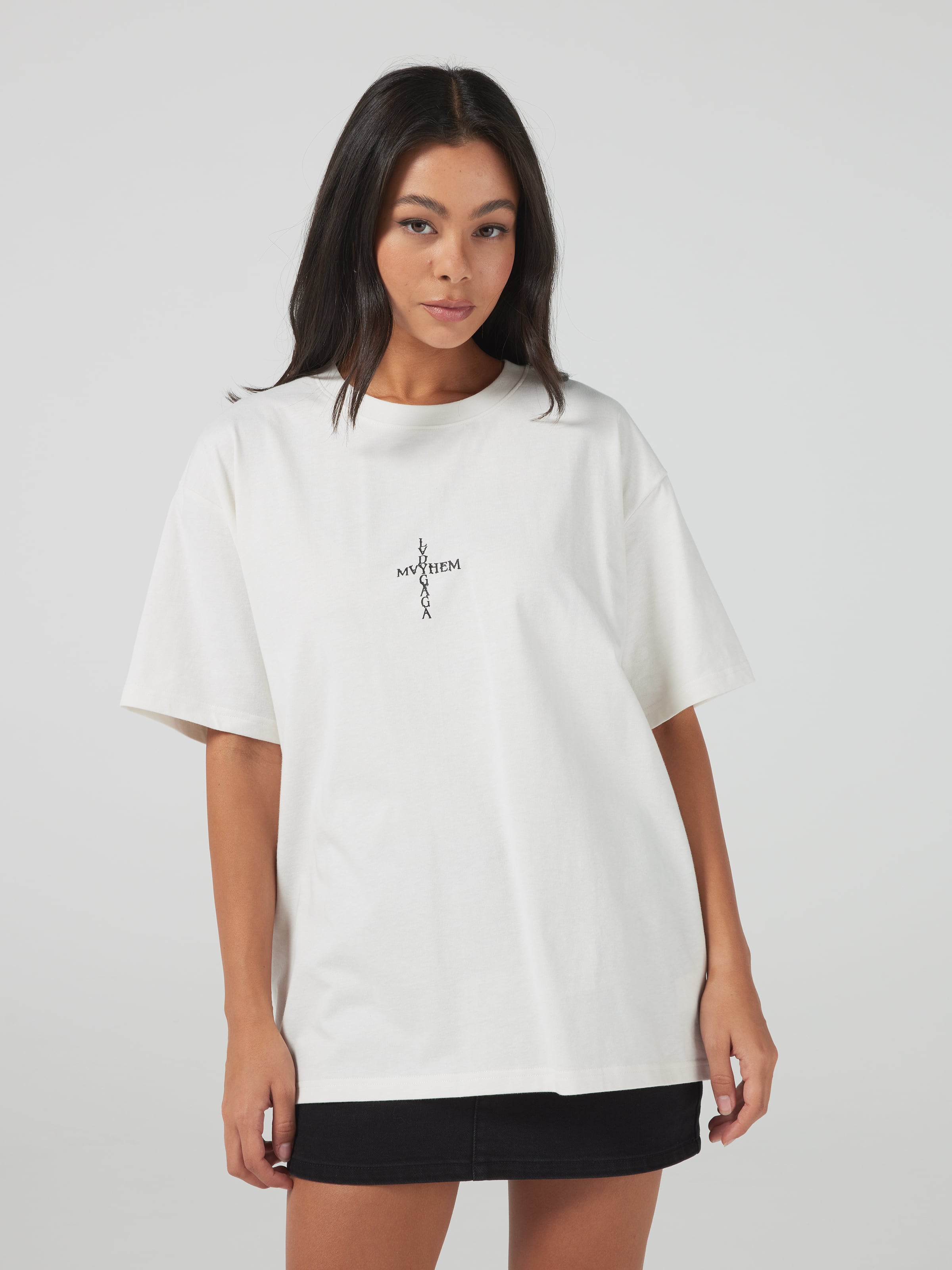 Music Lady Gaga Mayhem Oversized Tee - Jay Jays Online