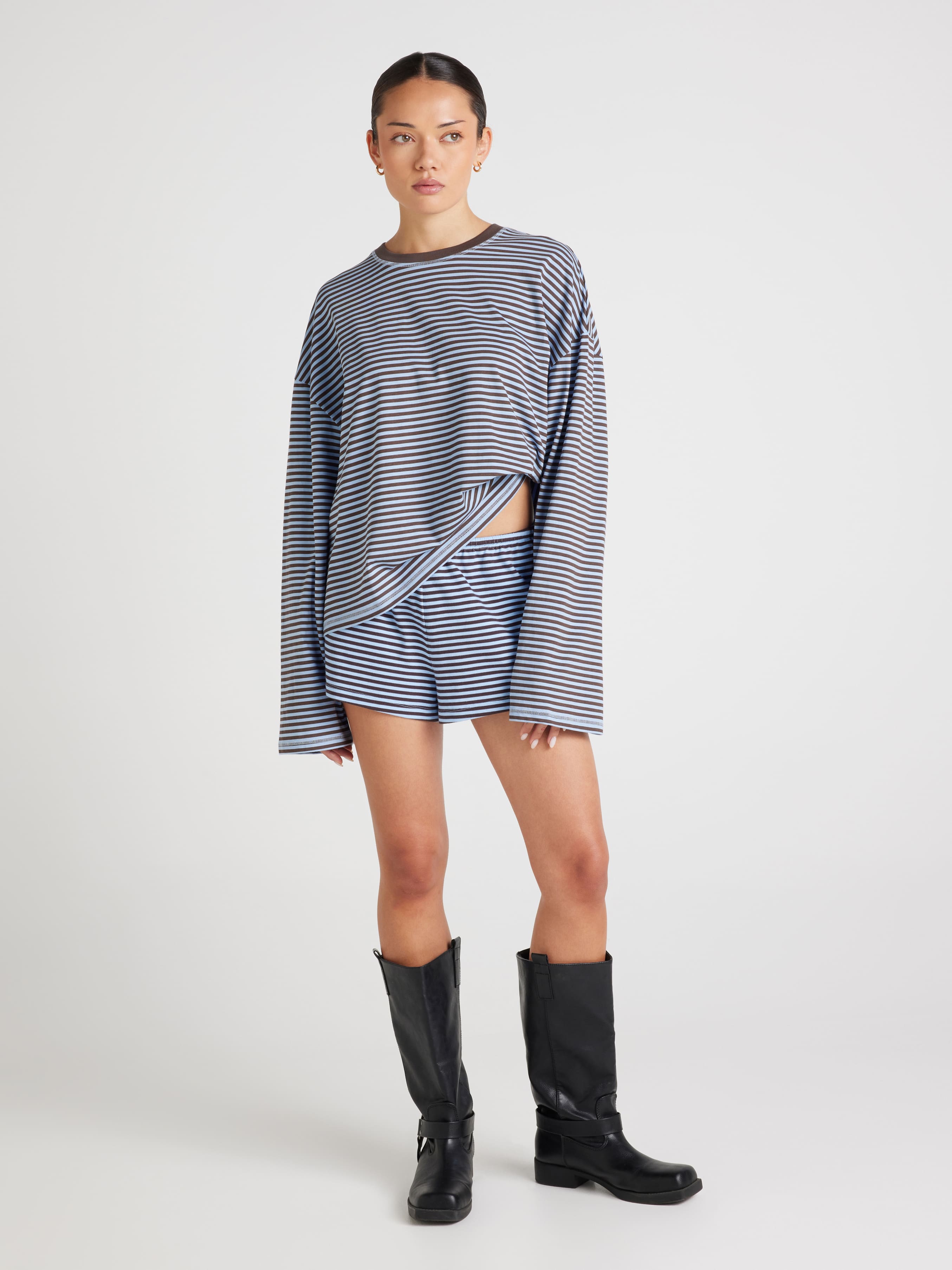 Long Sleeve Stripe Tee