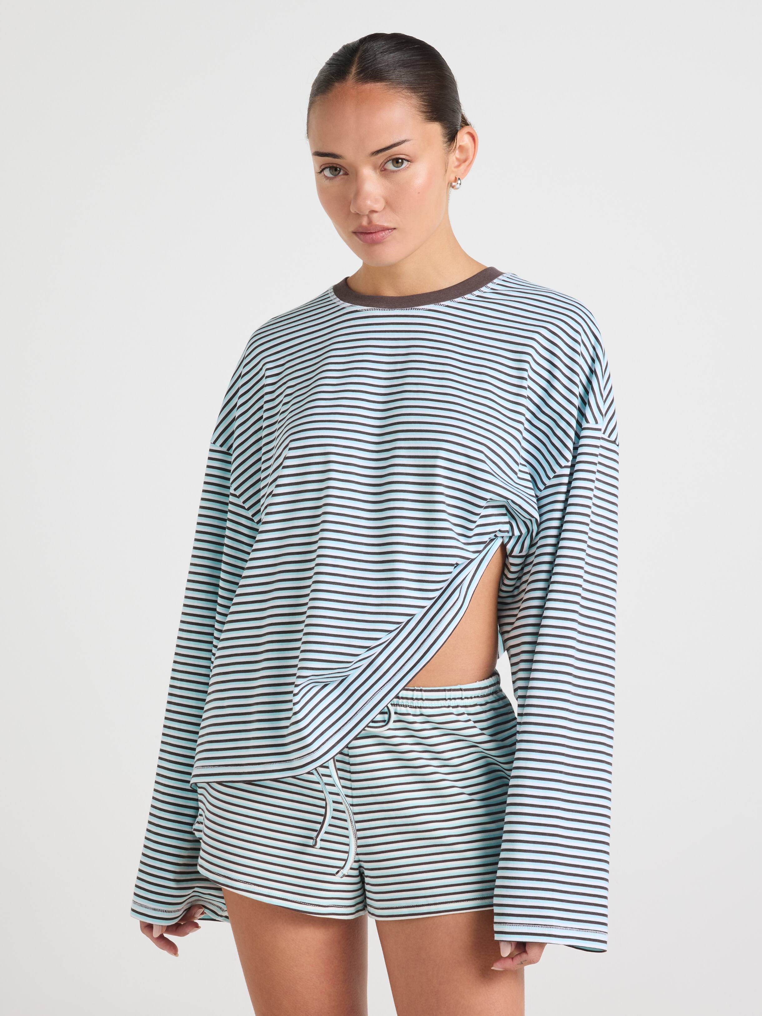 Long Sleeve Stripe Tee