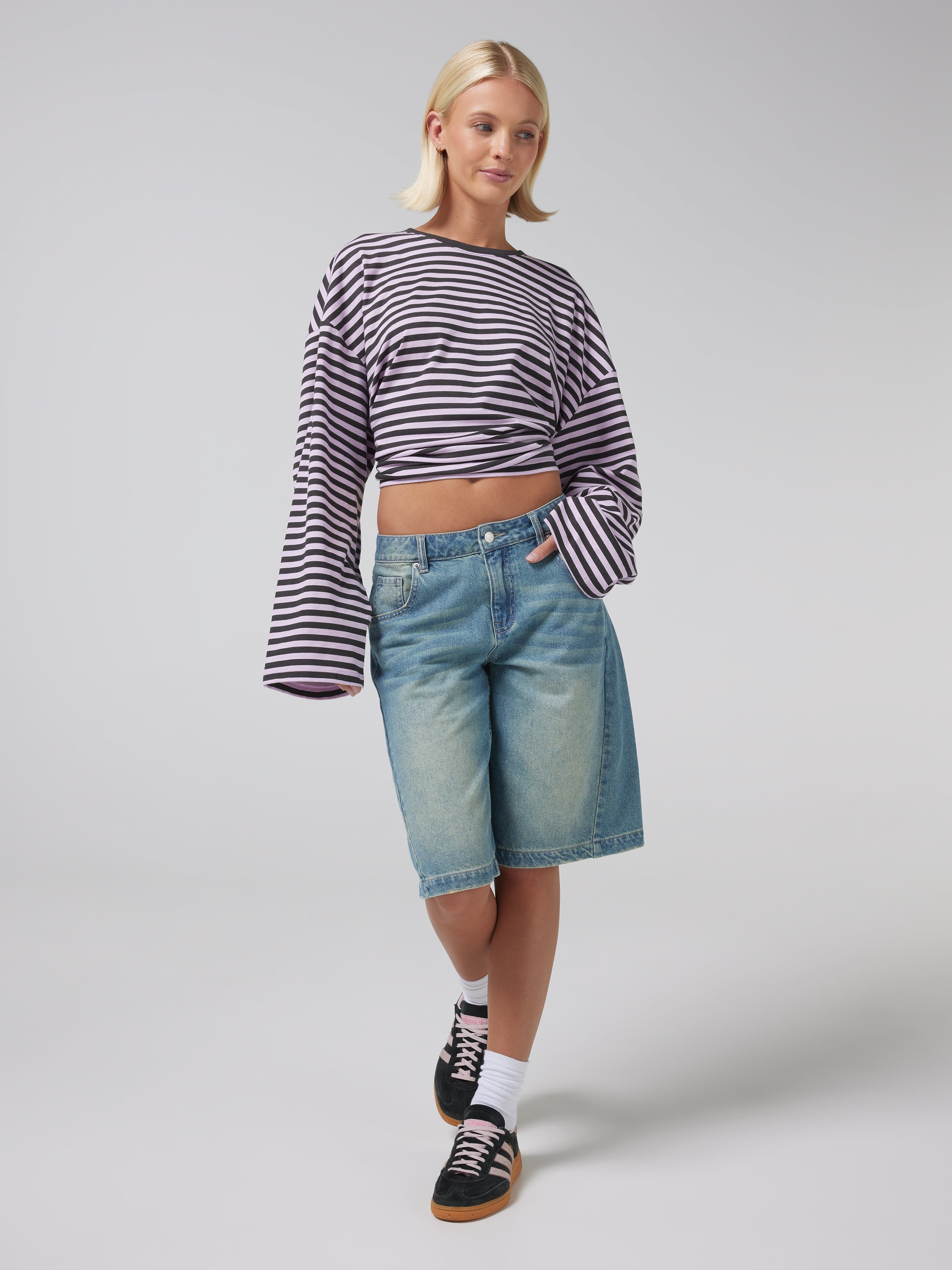 Long Sleeve Stripe Tee