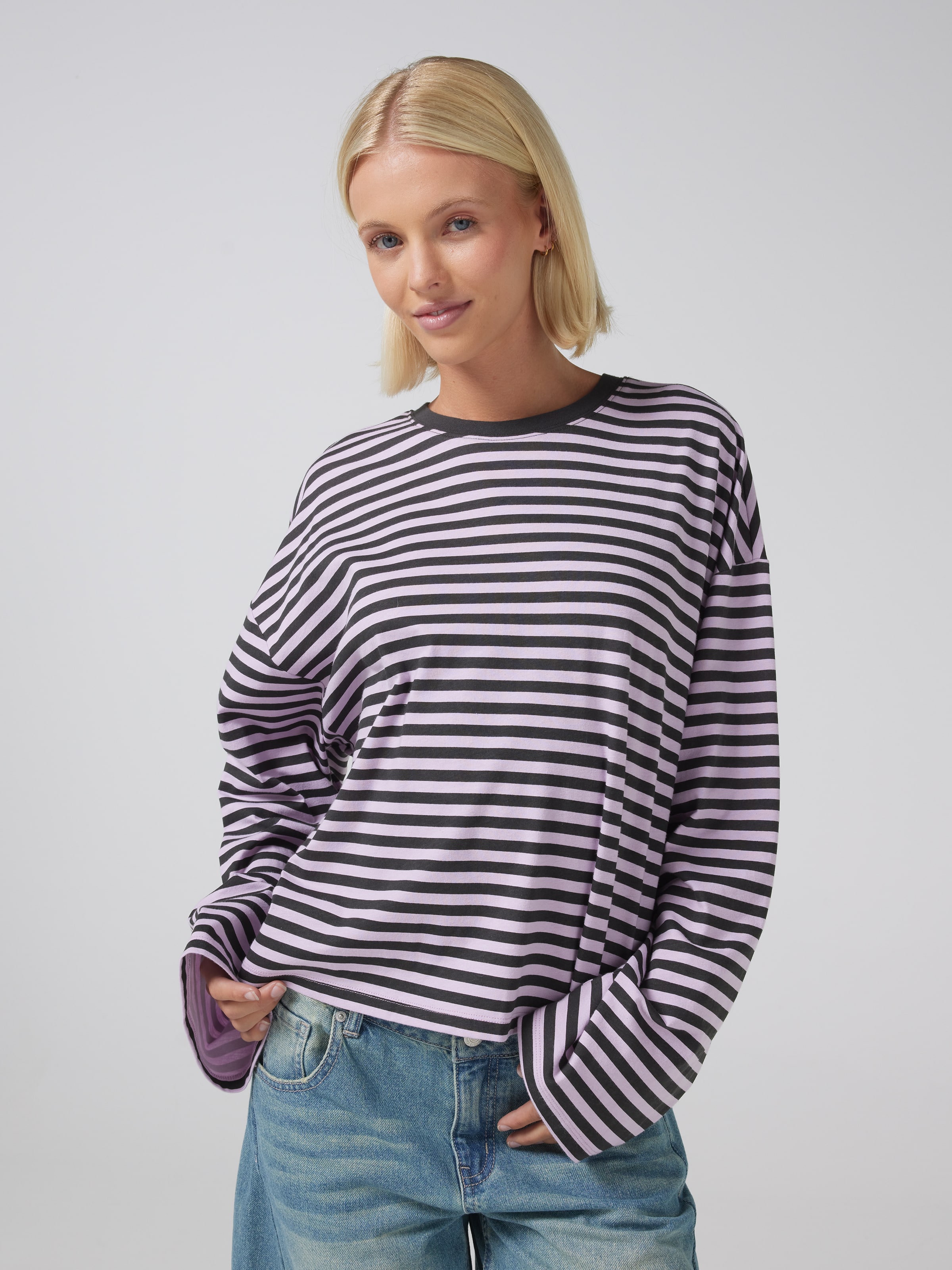 Long Sleeve Stripe Tee