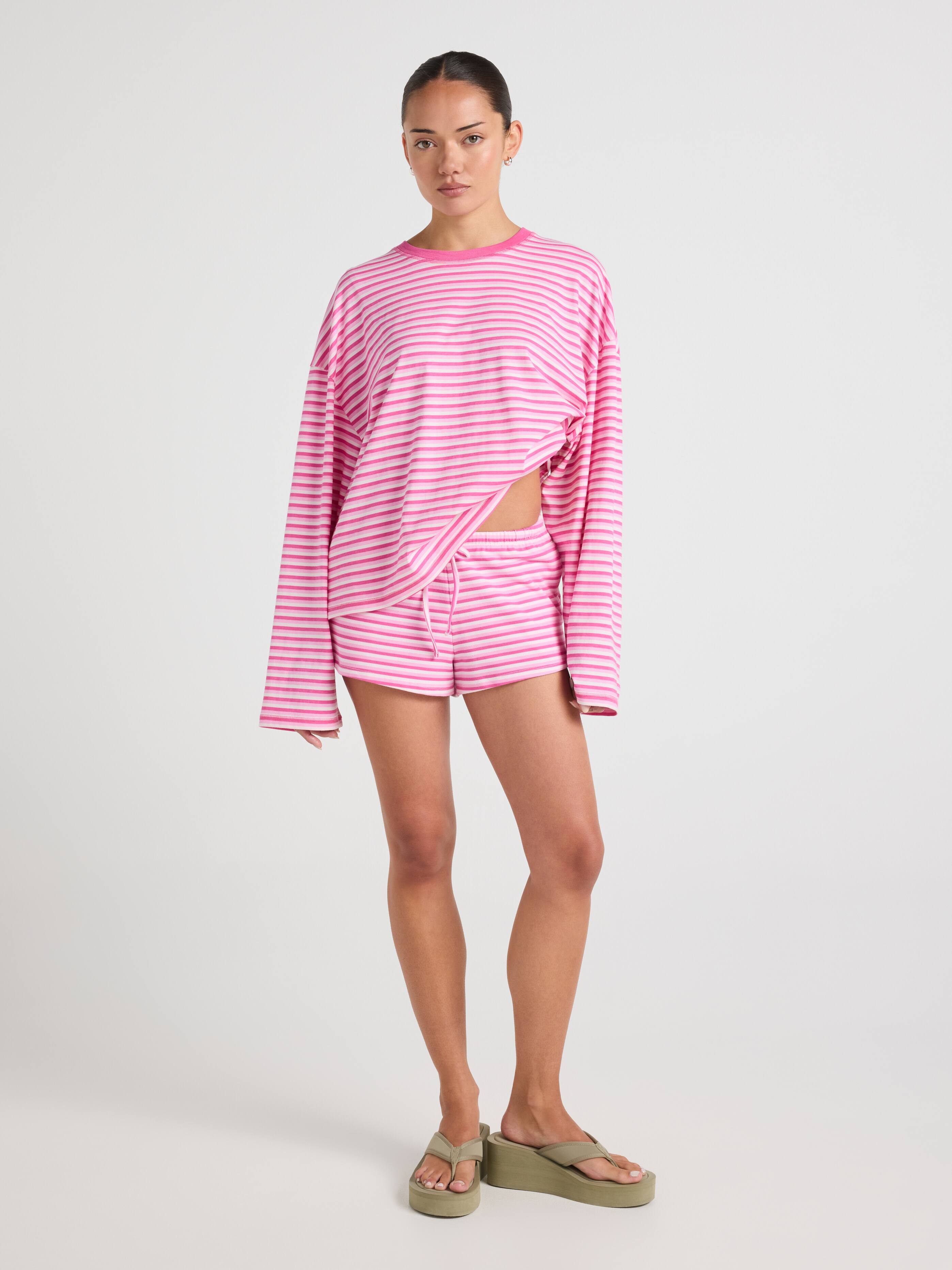 Long Sleeve Stripe Tee