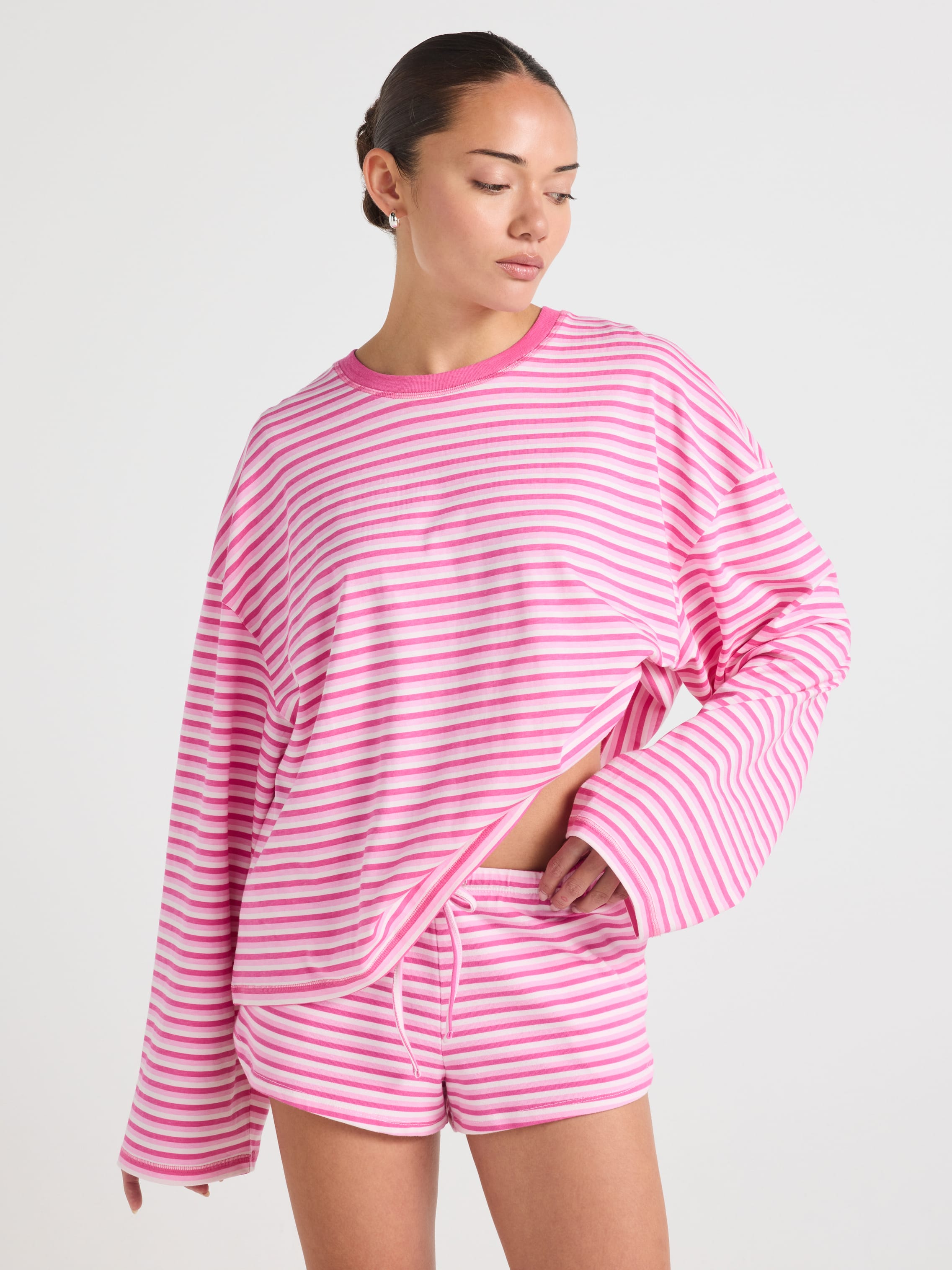 Long Sleeve Stripe Tee