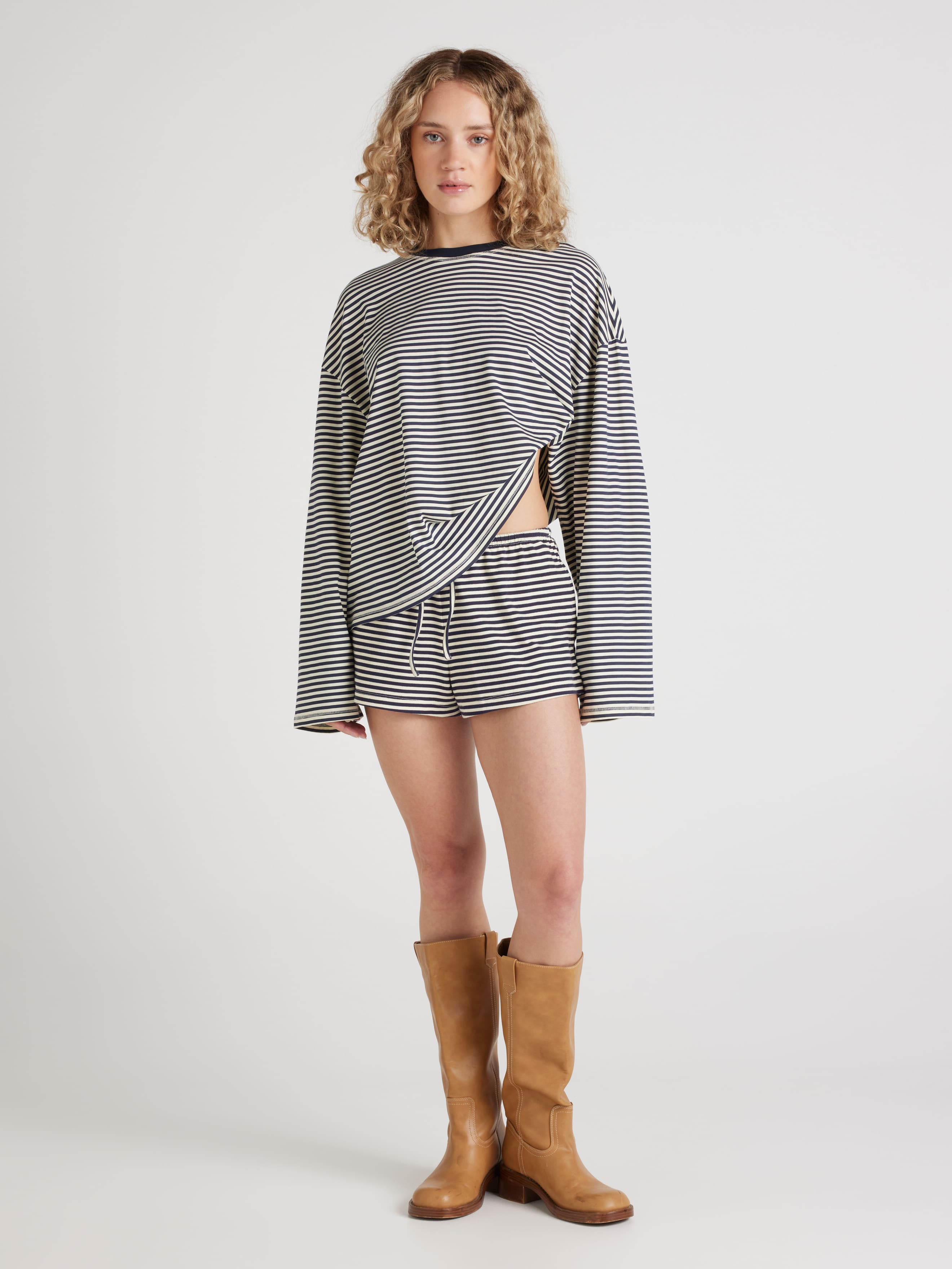 Long Sleeve Stripe Tee