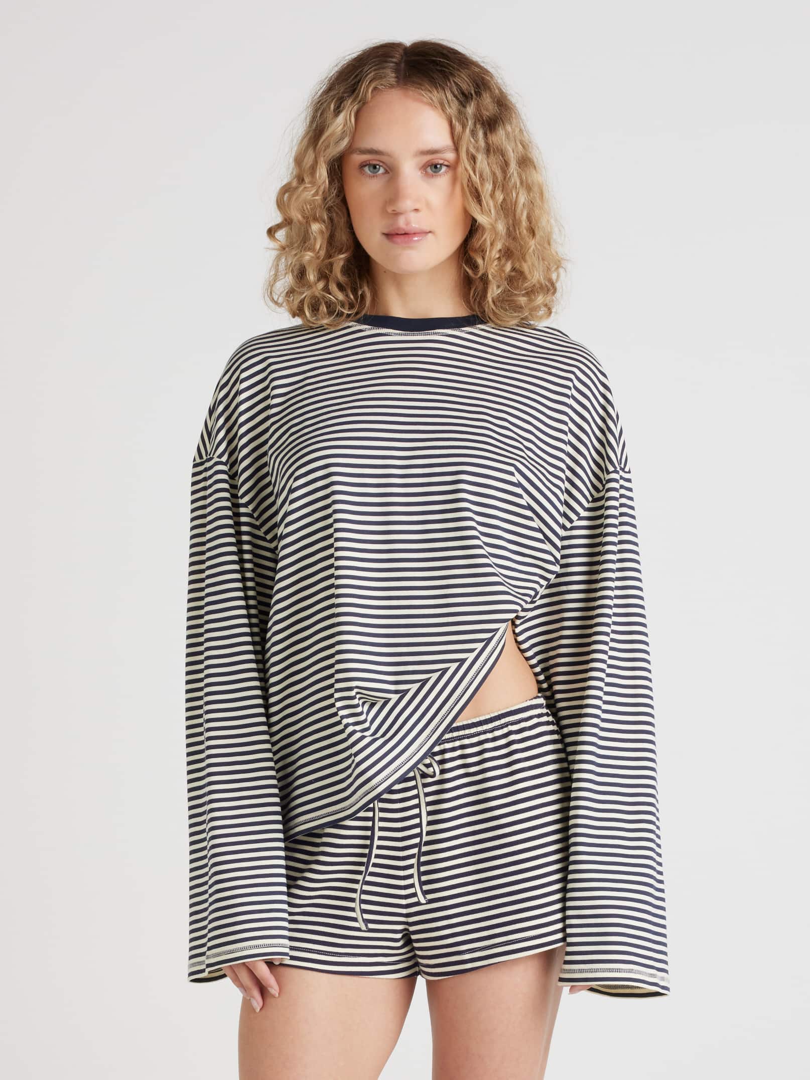 Long Sleeve Stripe Tee