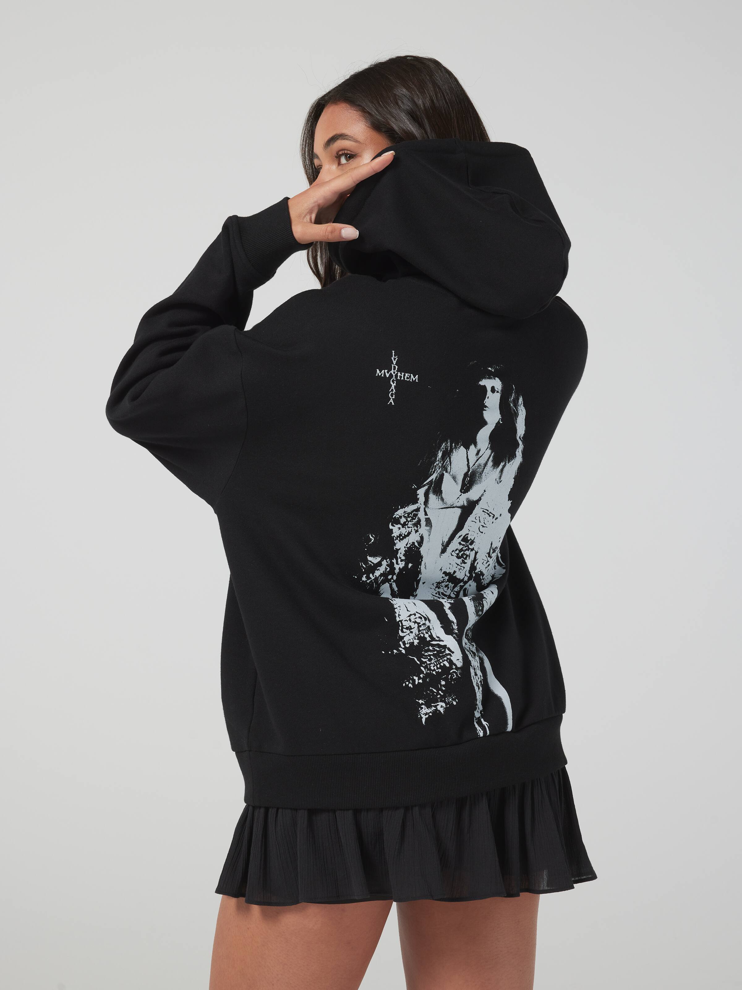 Music Lady Gaga Mayhem Oversized Hoodie