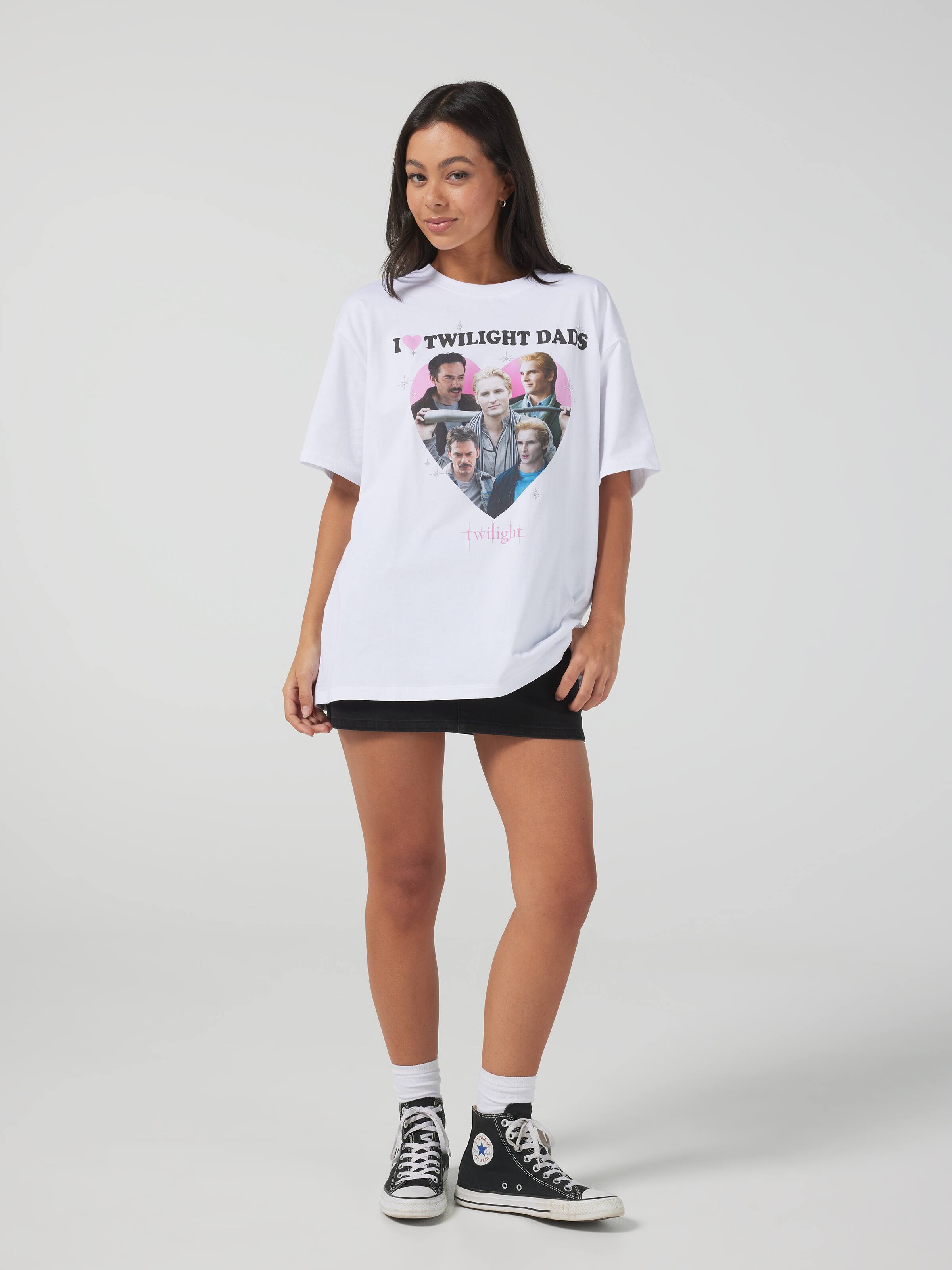 Twilight Hot Dads Oversized Tee