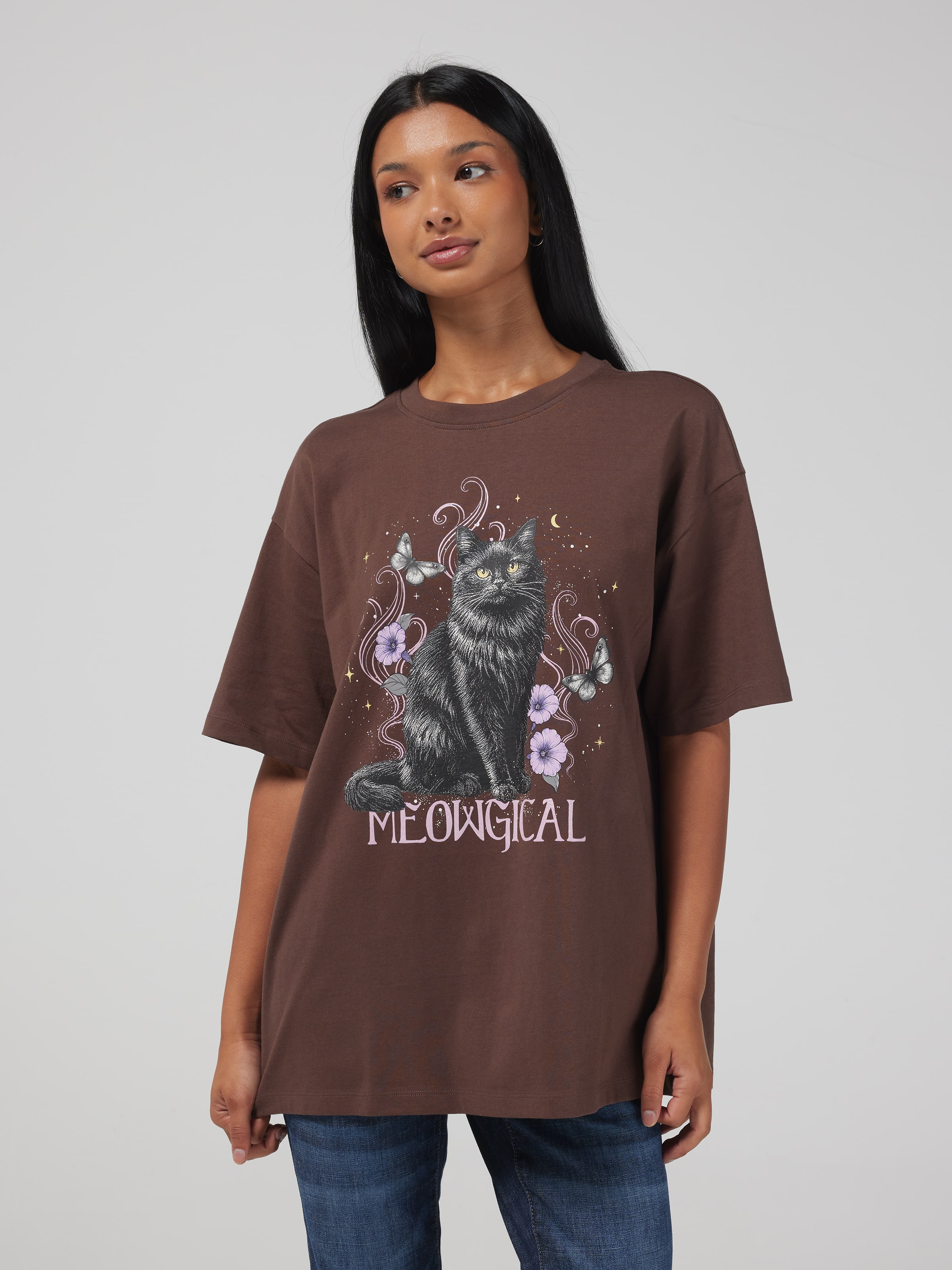 Meowgical Oversized Tee