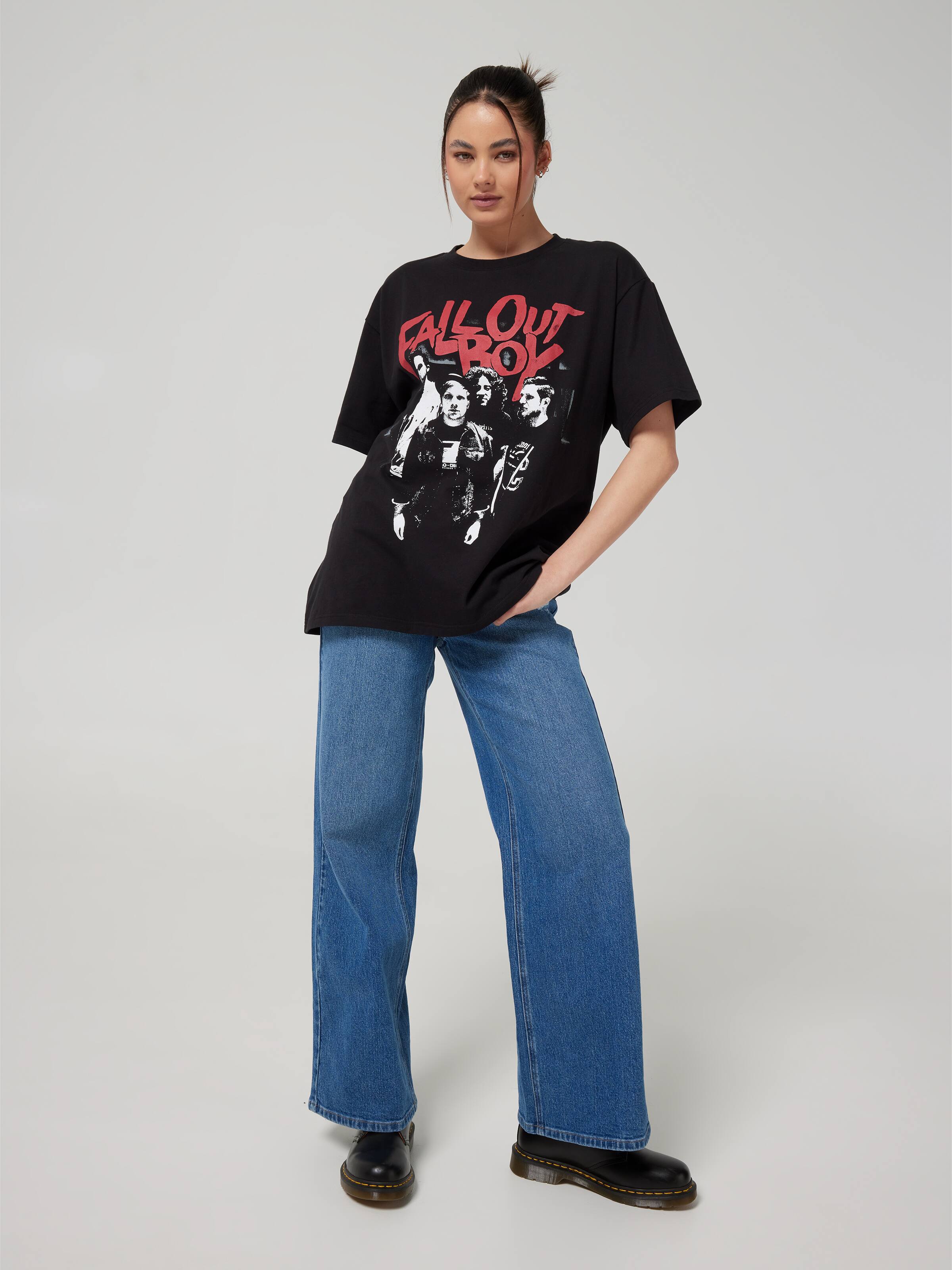 Music Fallout Boy Oversized Tee