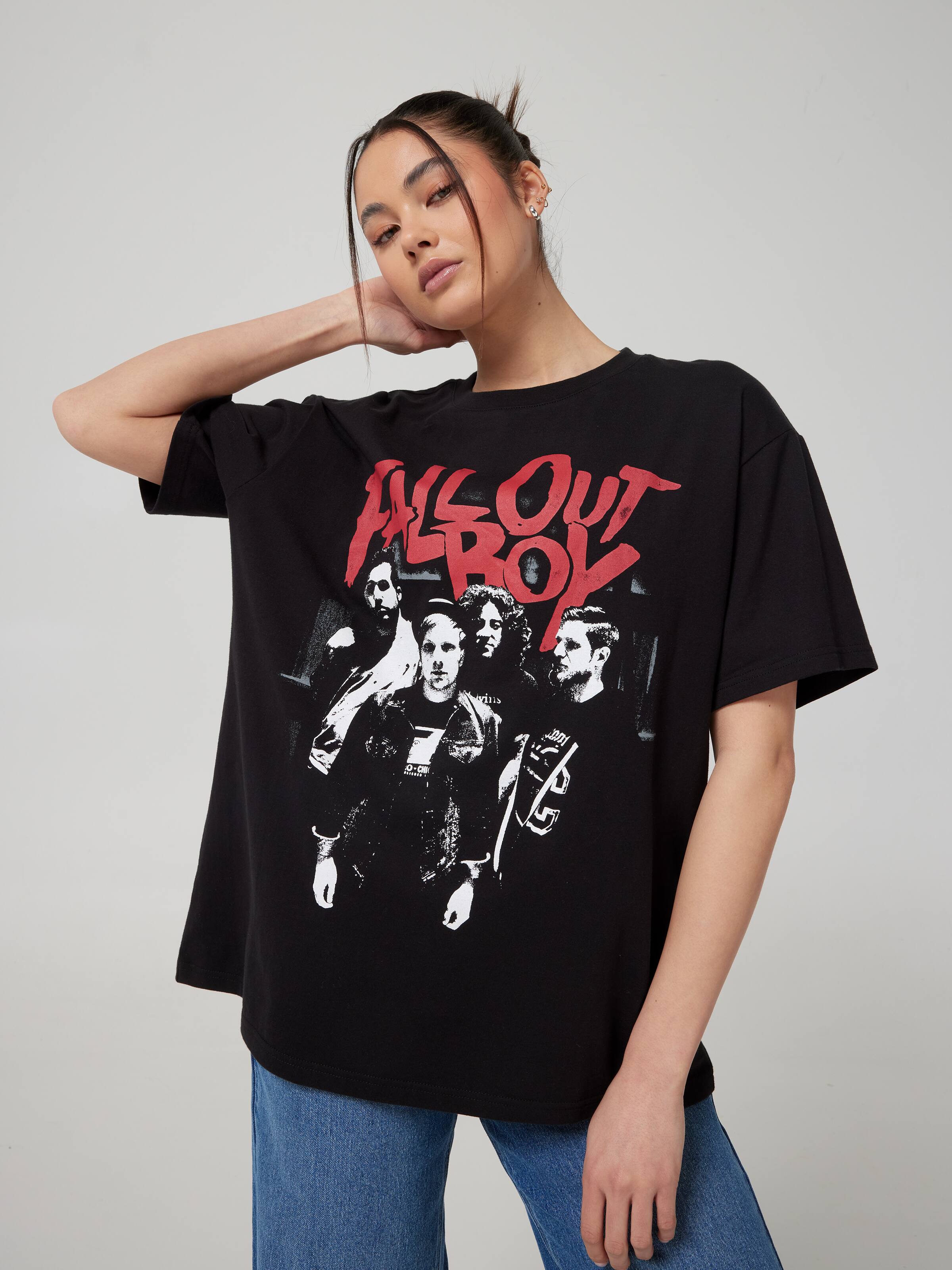 Music Fallout Boy Oversized Tee