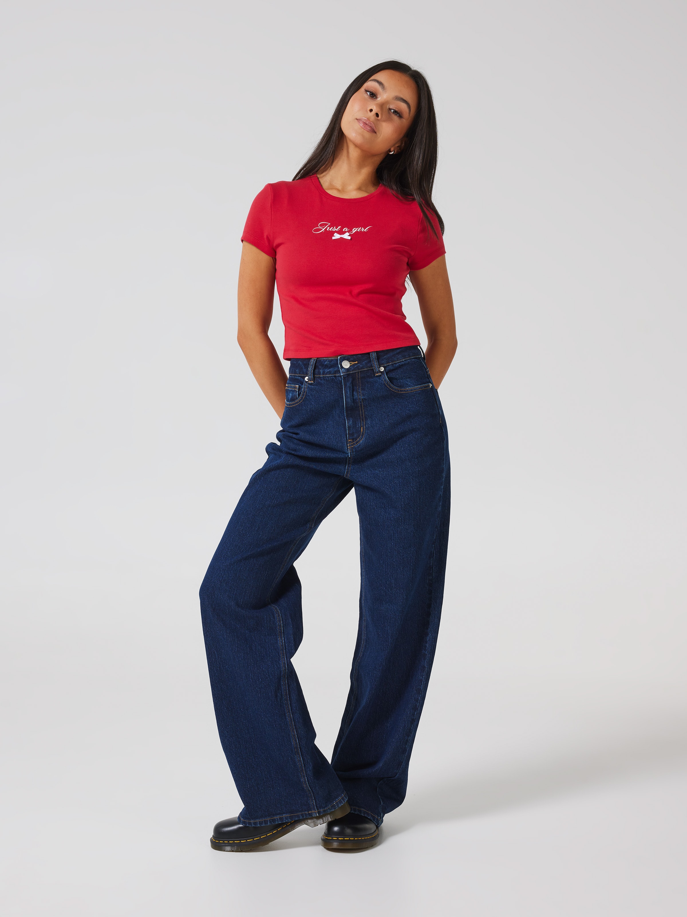 Just A Girl Baby Tee