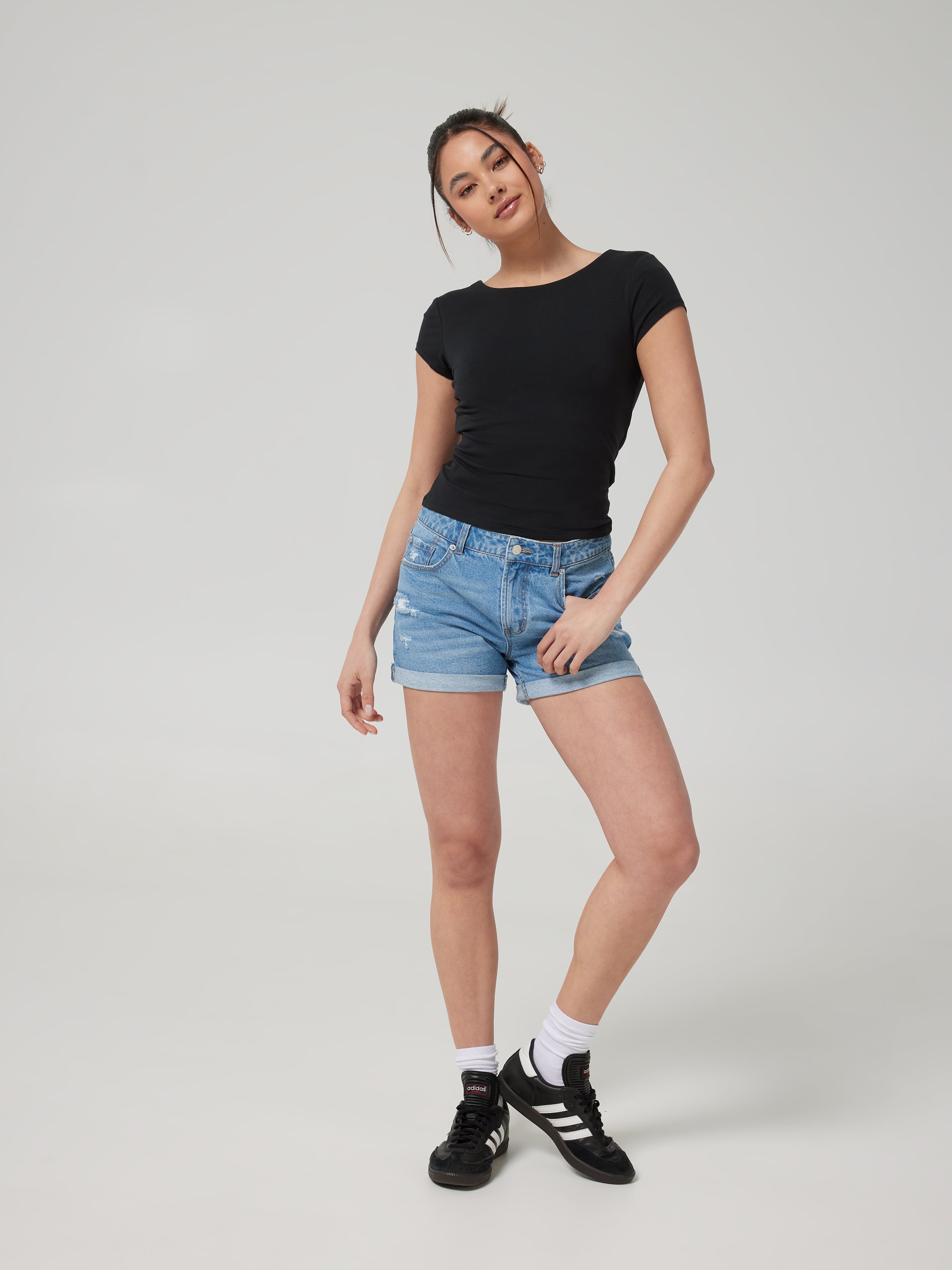 Backless Capsleeve Top