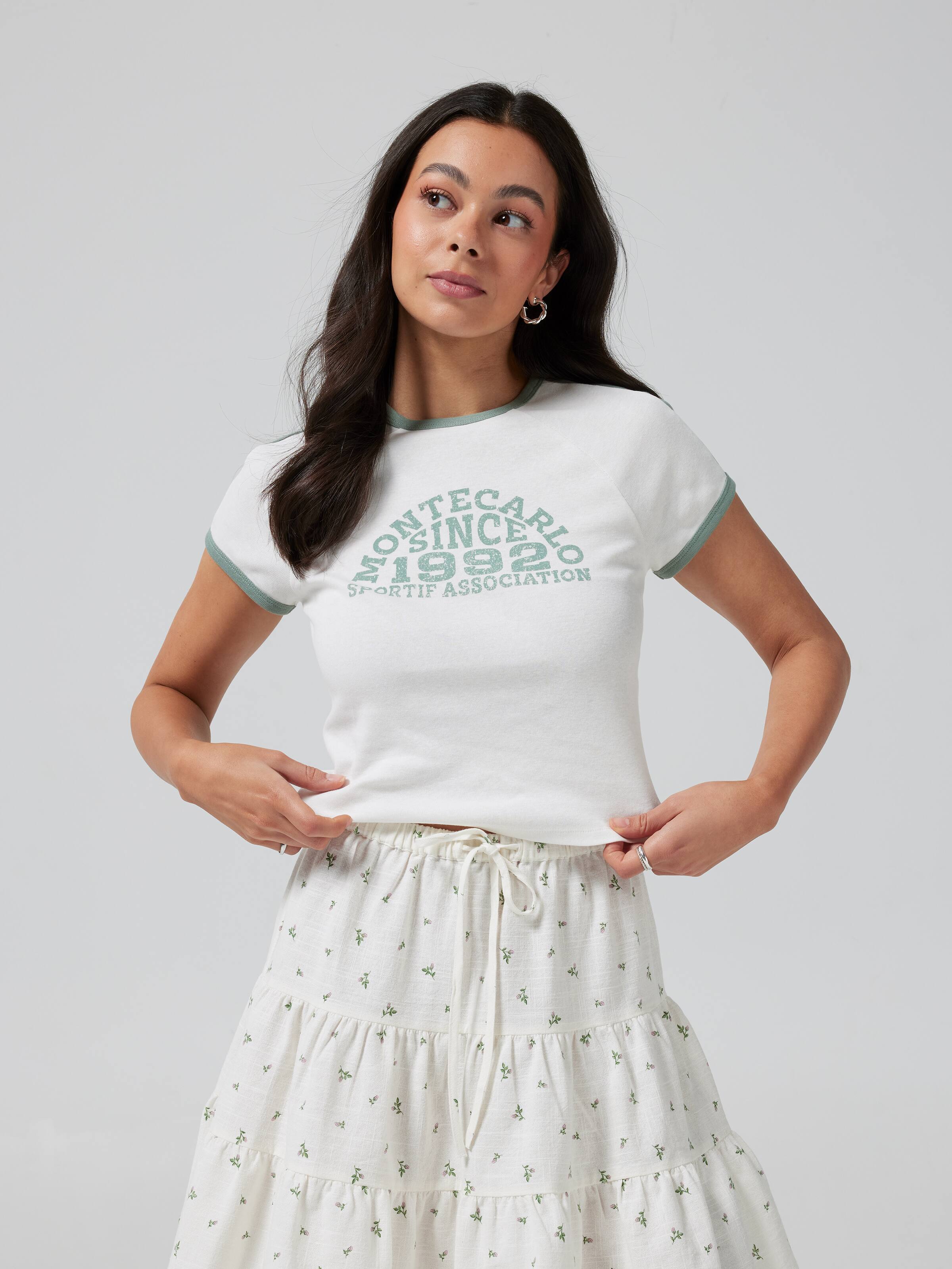 Monte Carlo Baby Raglan Tee